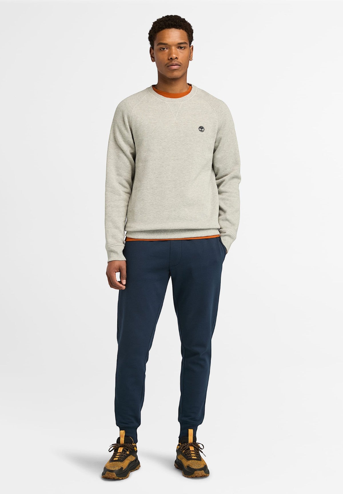 Pantaloni Tuta Brushed Back Sweatpant TB0A2CN7 Dark Sapphire, Dark Denim