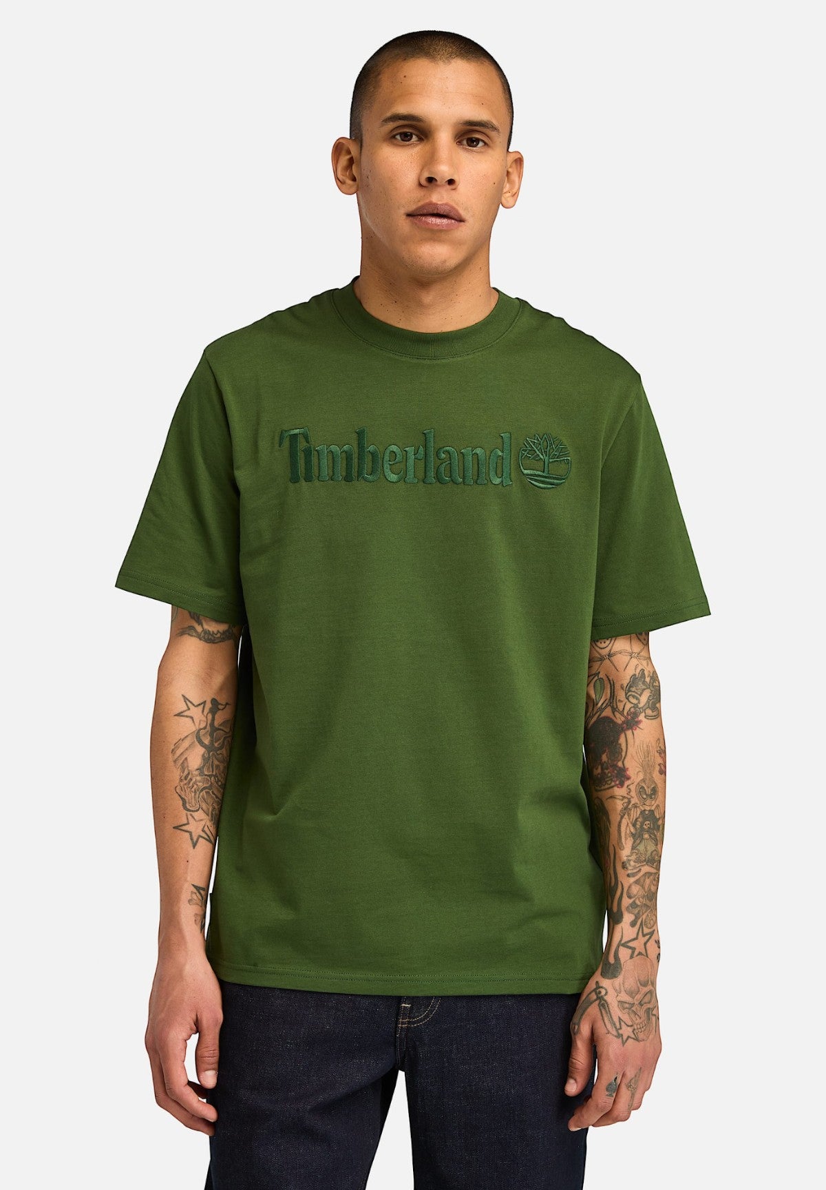 T-shirt a Maniche Corte Short Sleeve Tee TB0A6VPE Black Forest Green