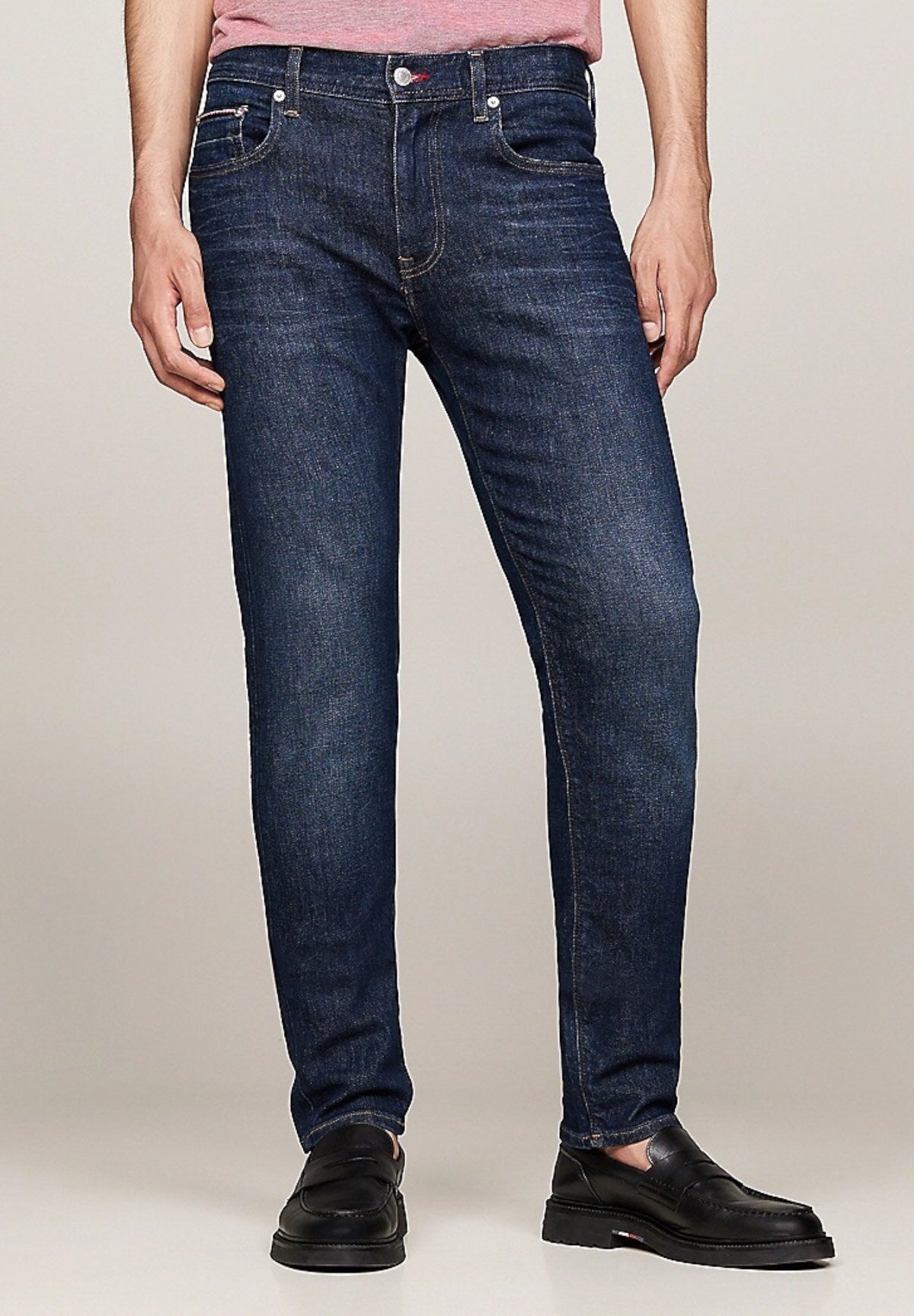 Jeans Slim Bleecker Pstr B MW0MW35717 Benton Blue