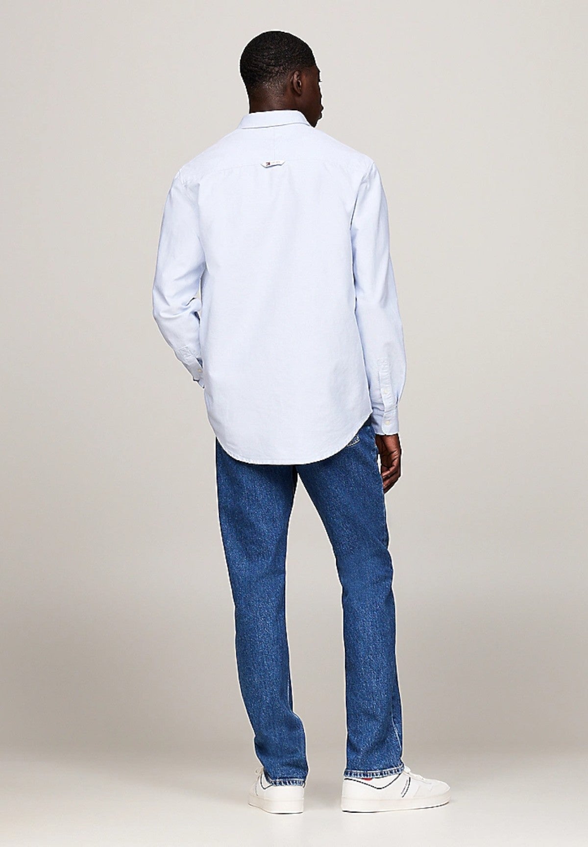 Camicia a Maniche Lunghe Tjm Entry Reg Oxford DM0DM19134 Moderate Blue