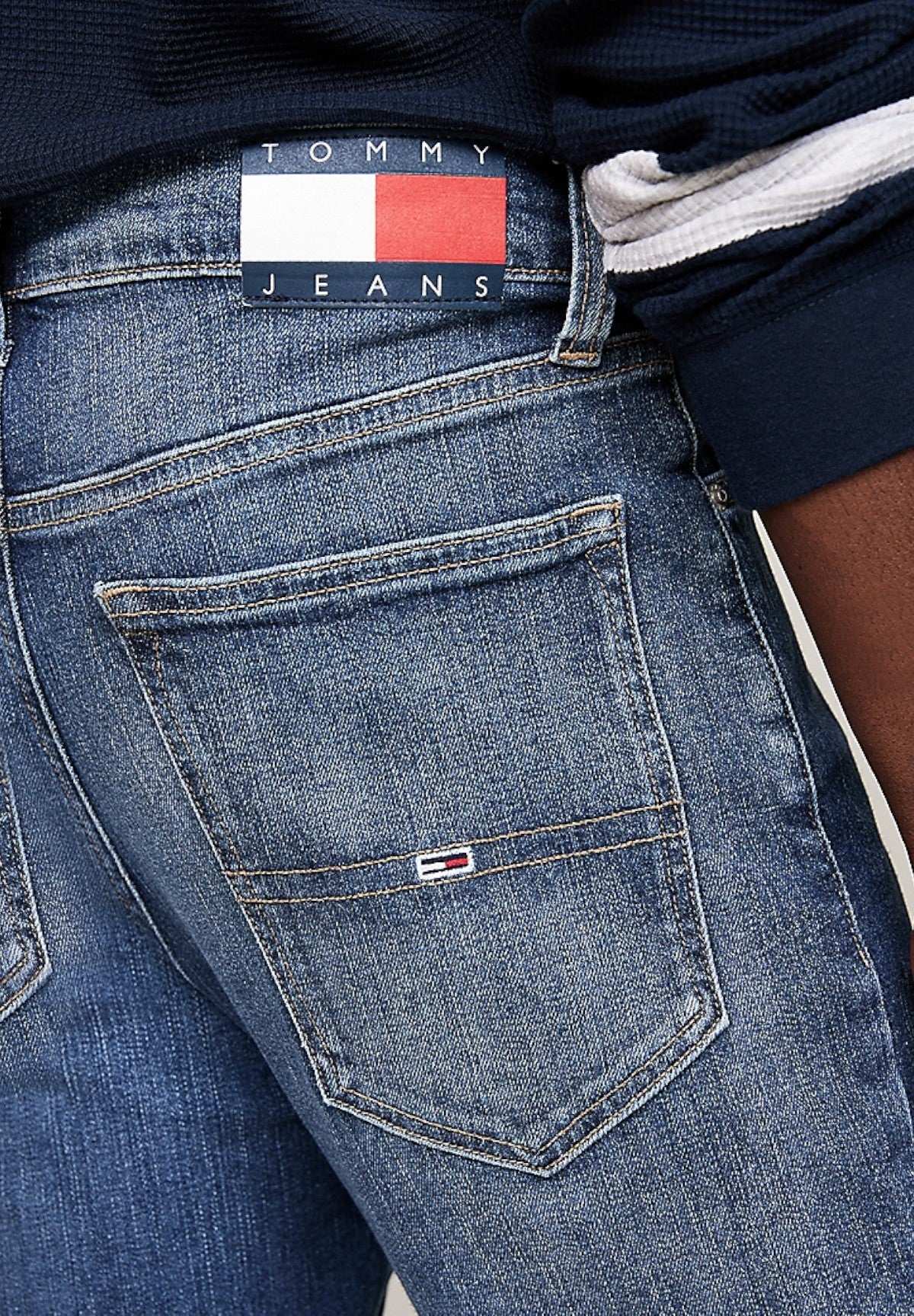 Jeans Simon Skny Ch1251 DM0DM19316 Denim Dark