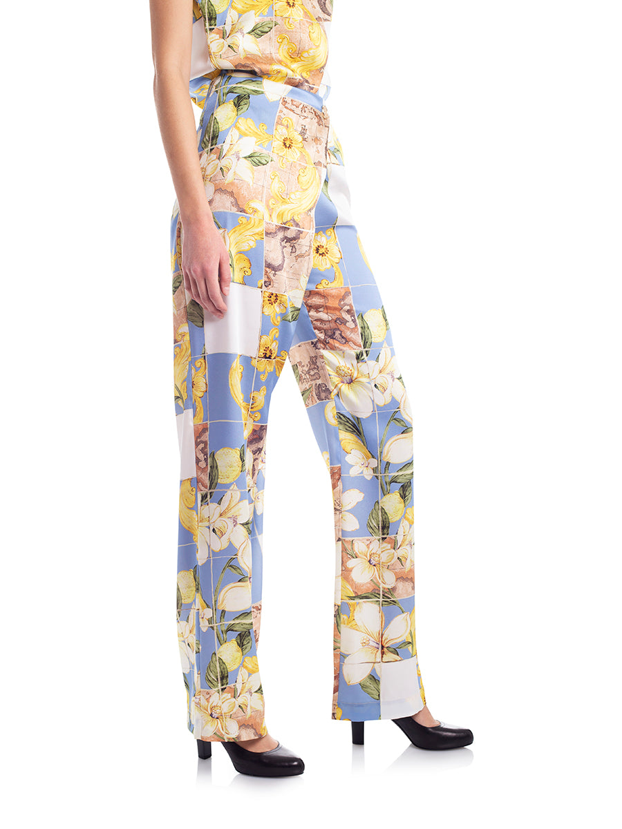 Pantaloni 0428 Celeste