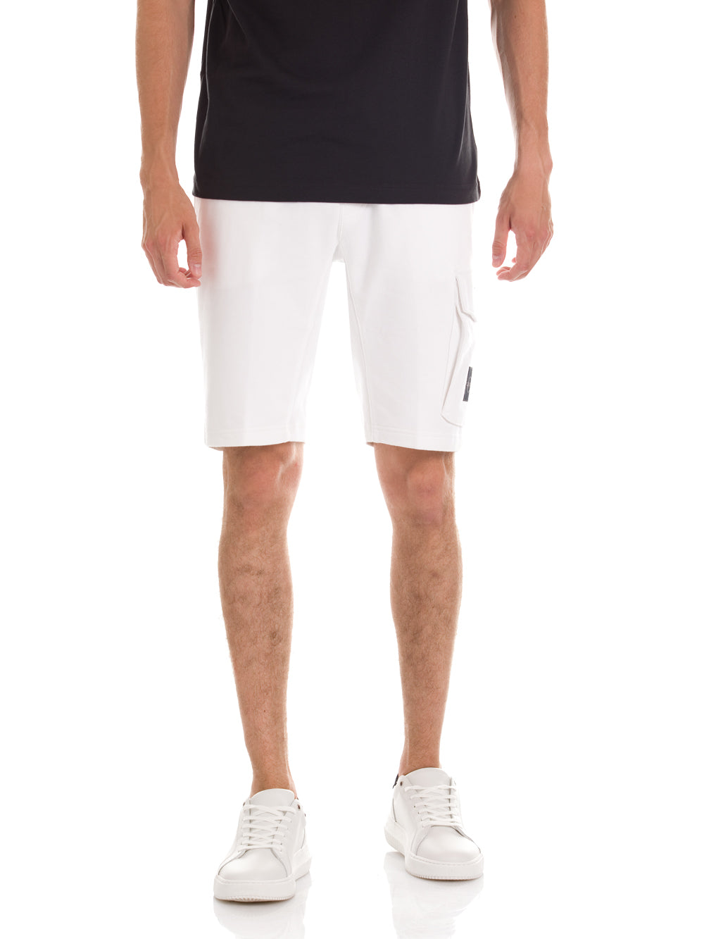 Calvin Klein Bermuda Cargo J30J314676 Bianco