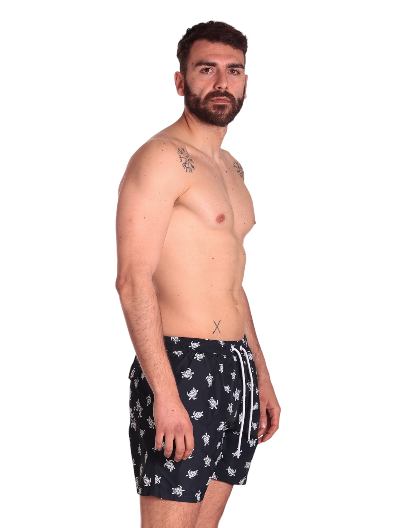 Aquascutum Costume Bb001 Blu Navy