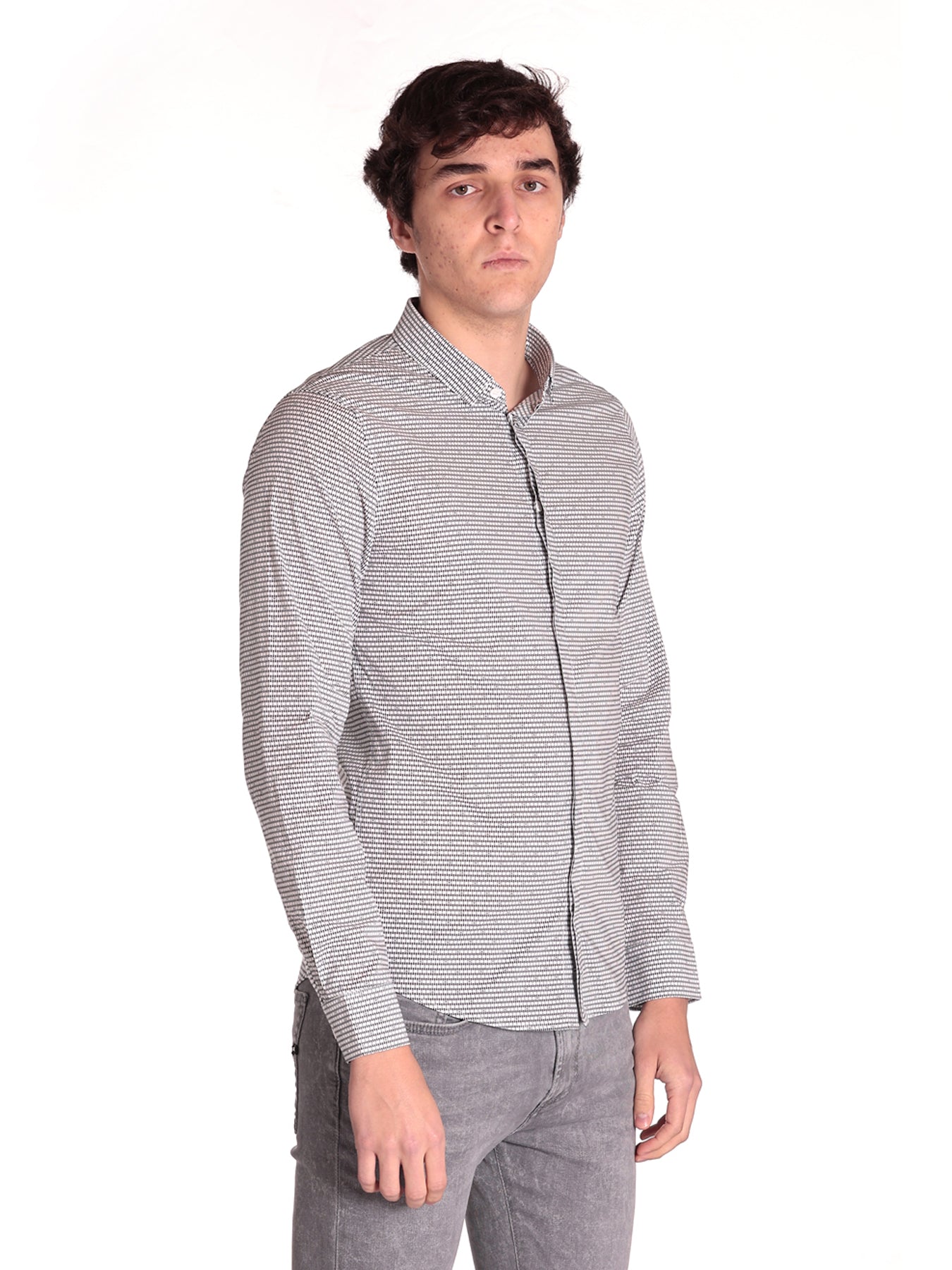 Camicia 3rzc25 White, Navy Ued Trian