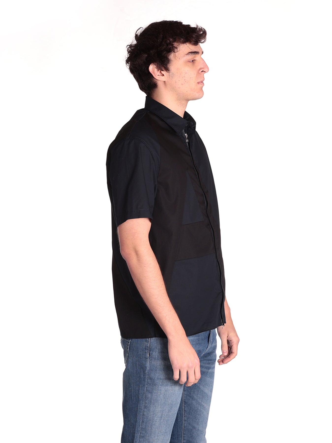 Camicia 3rzcl4 Deep Navy, Black