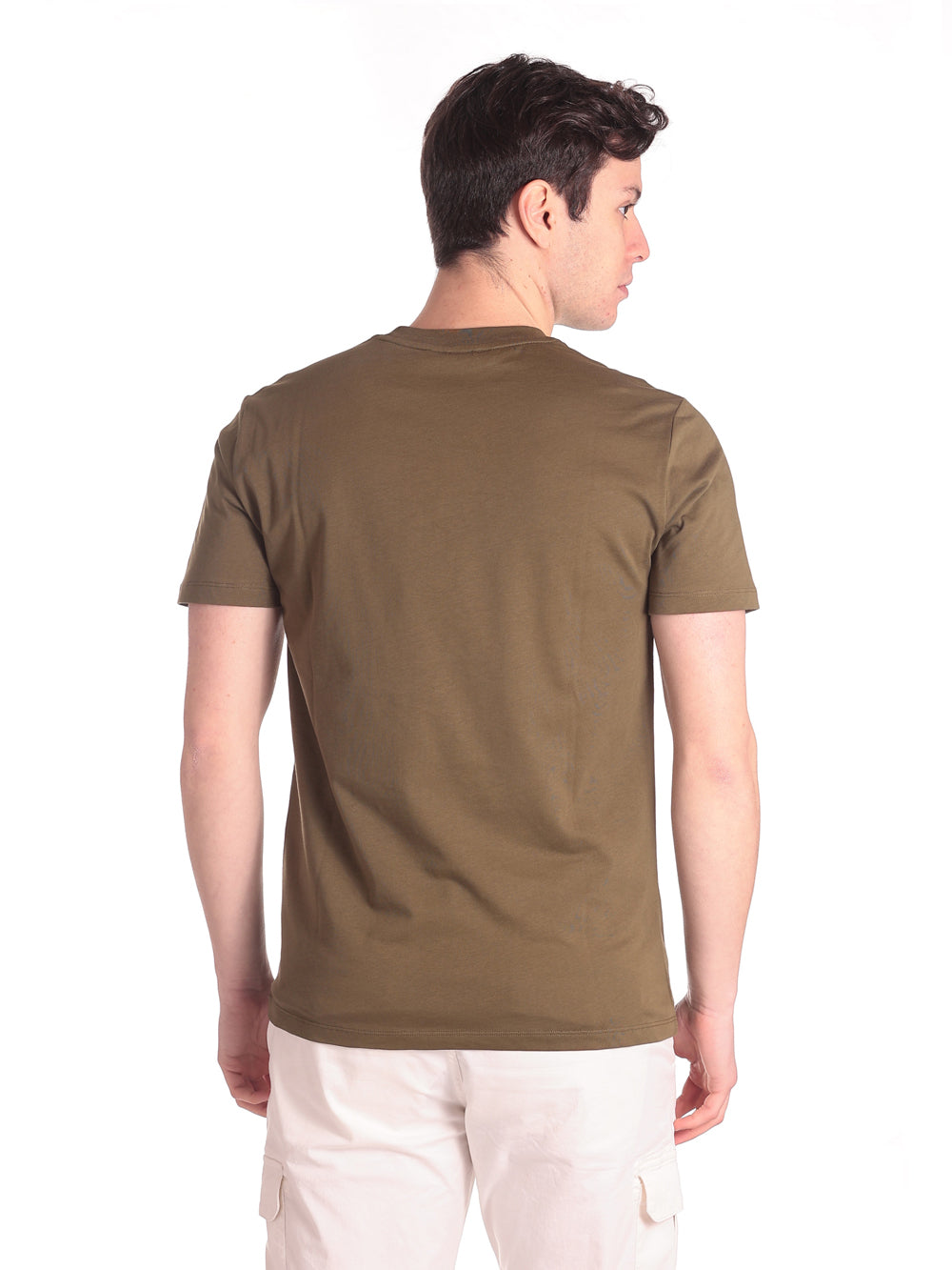 T-Shirt M123p204flamepocket Military Green