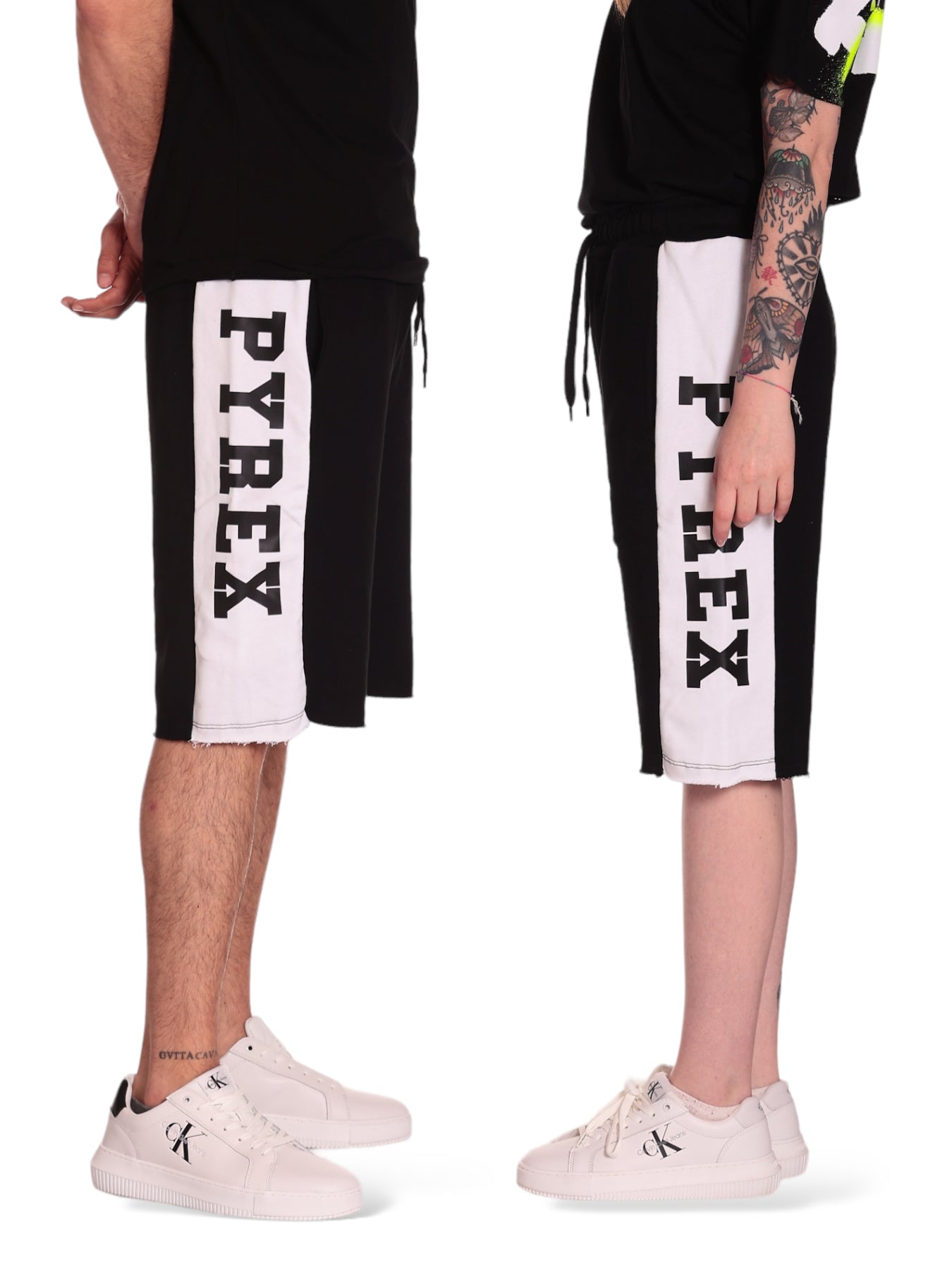 Pyrex Bermuda 23epb43132 Black-White Print