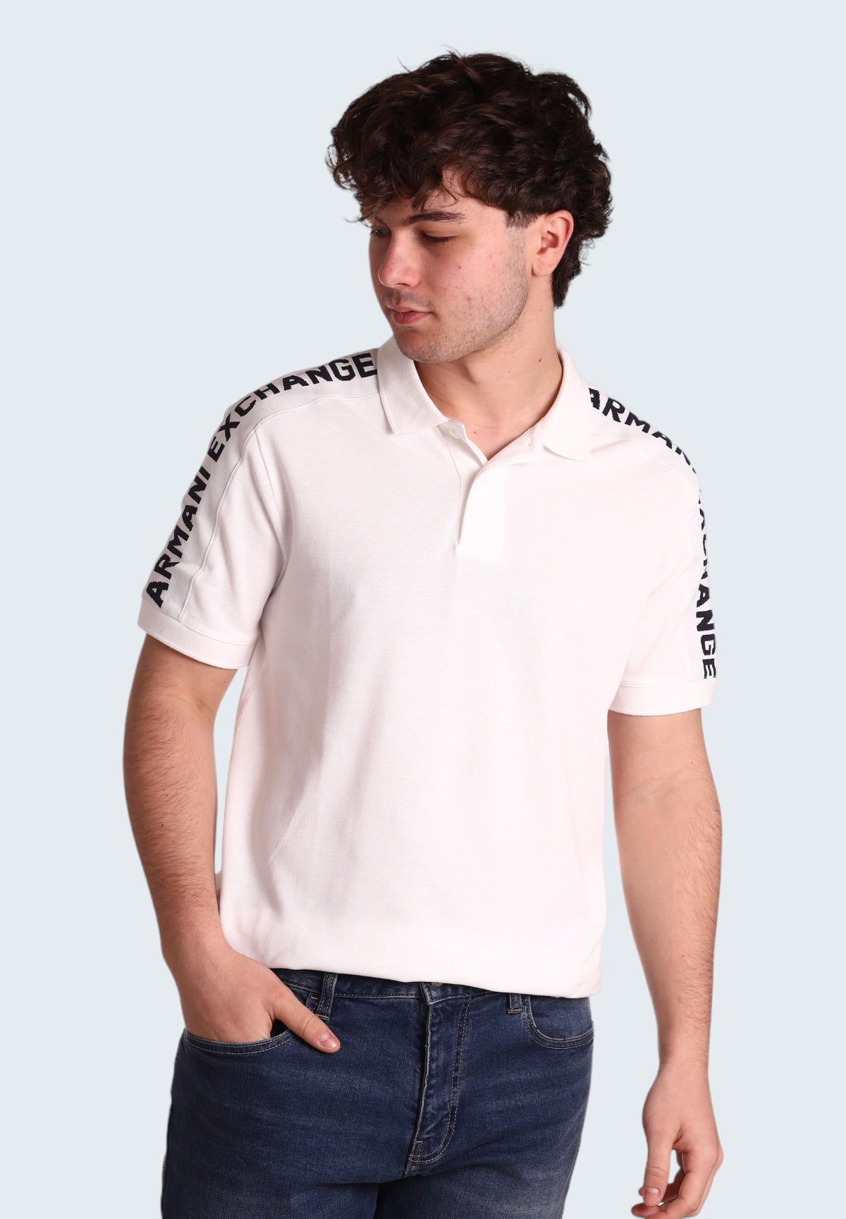 3dzfla Off White Polo