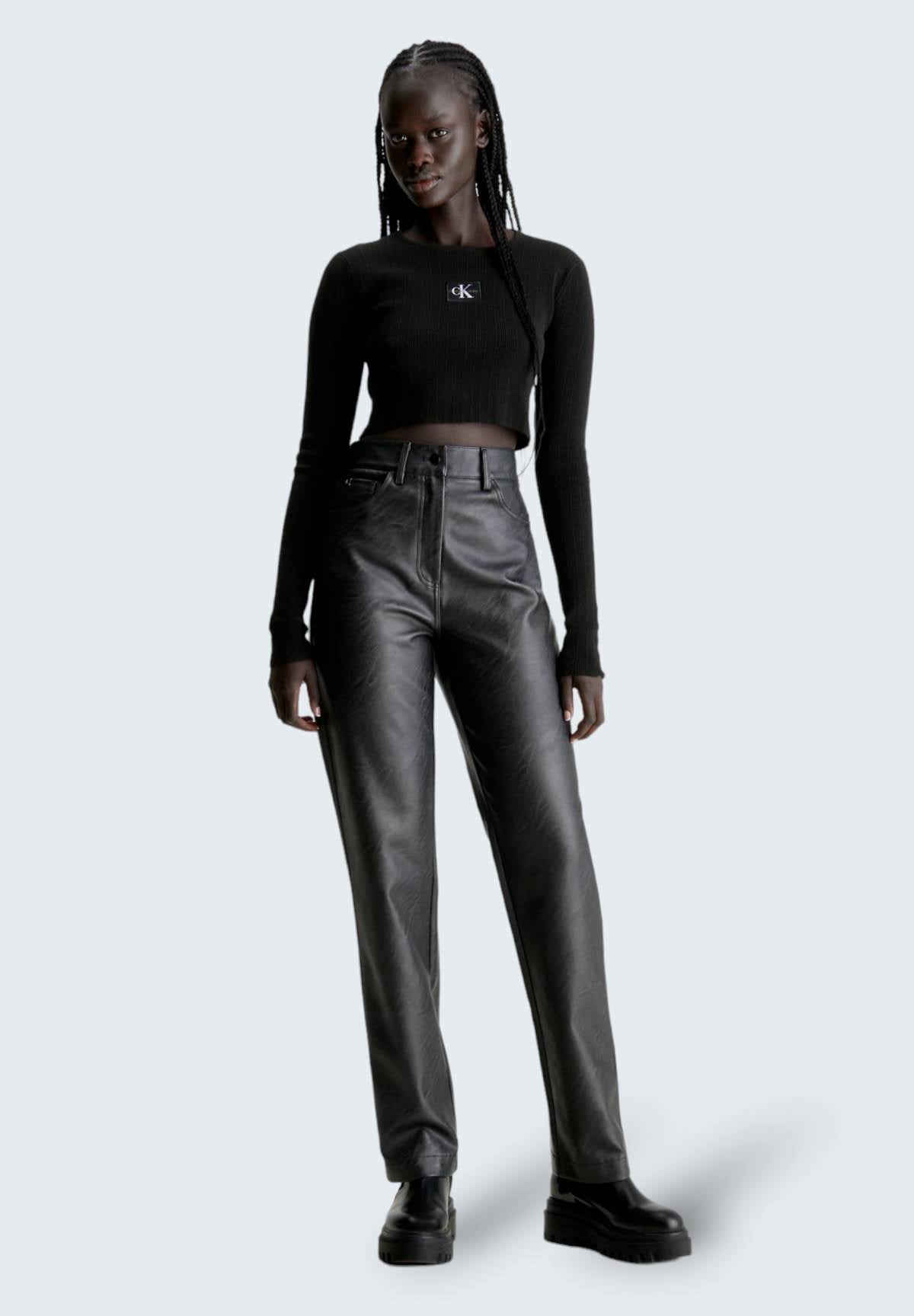 Pantaloni J20j222552 Ck Black