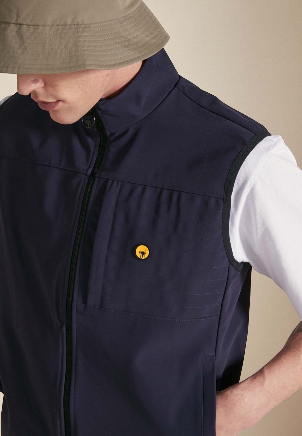 Smanicato Gilet Sylvan Asphalt