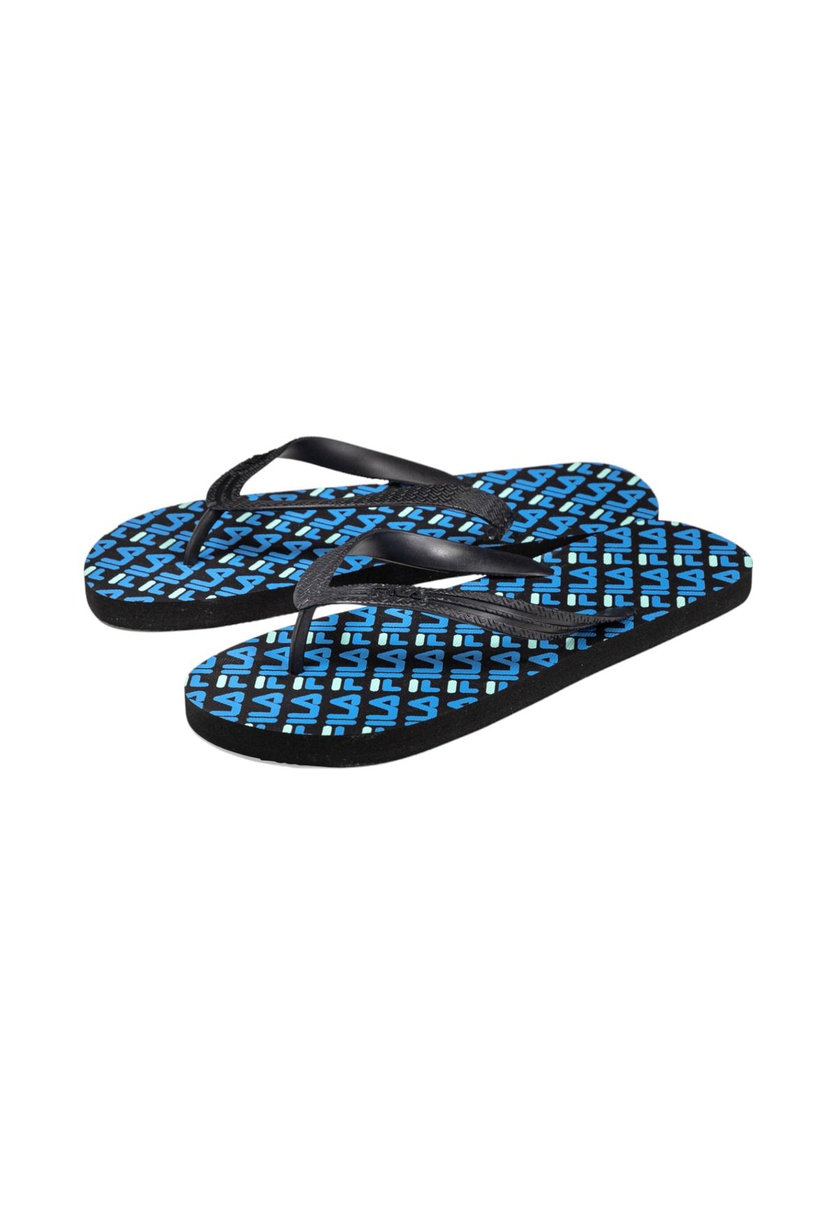 Flip flops Ffm0029 Black, White, Fila Red