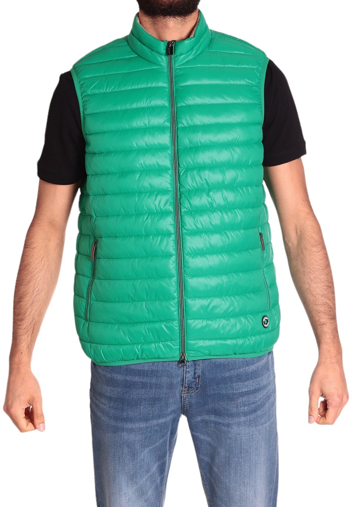 Sleeveless Vest Mk14002 Water Green