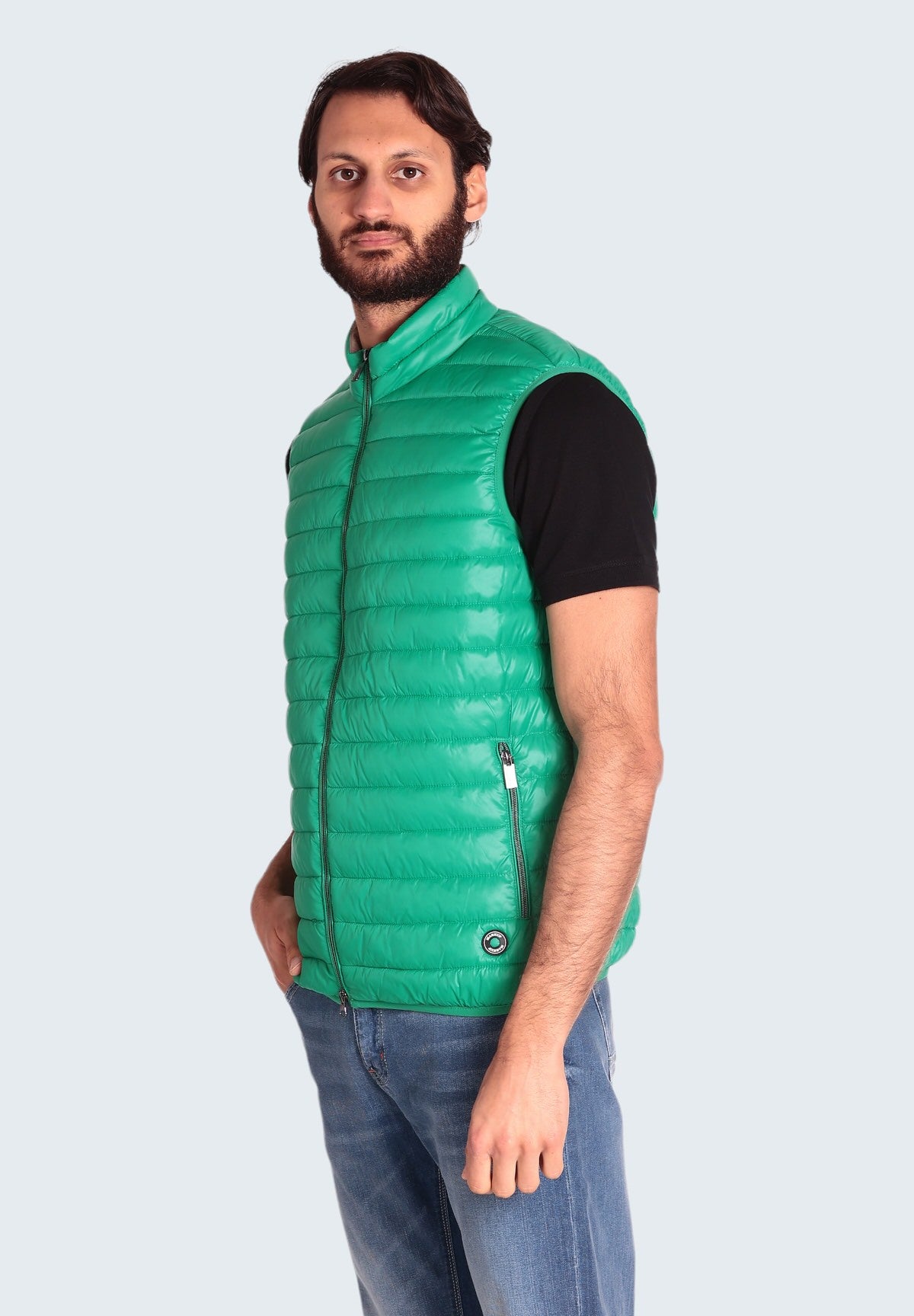 Sleeveless Vest Mk14002 Water Green