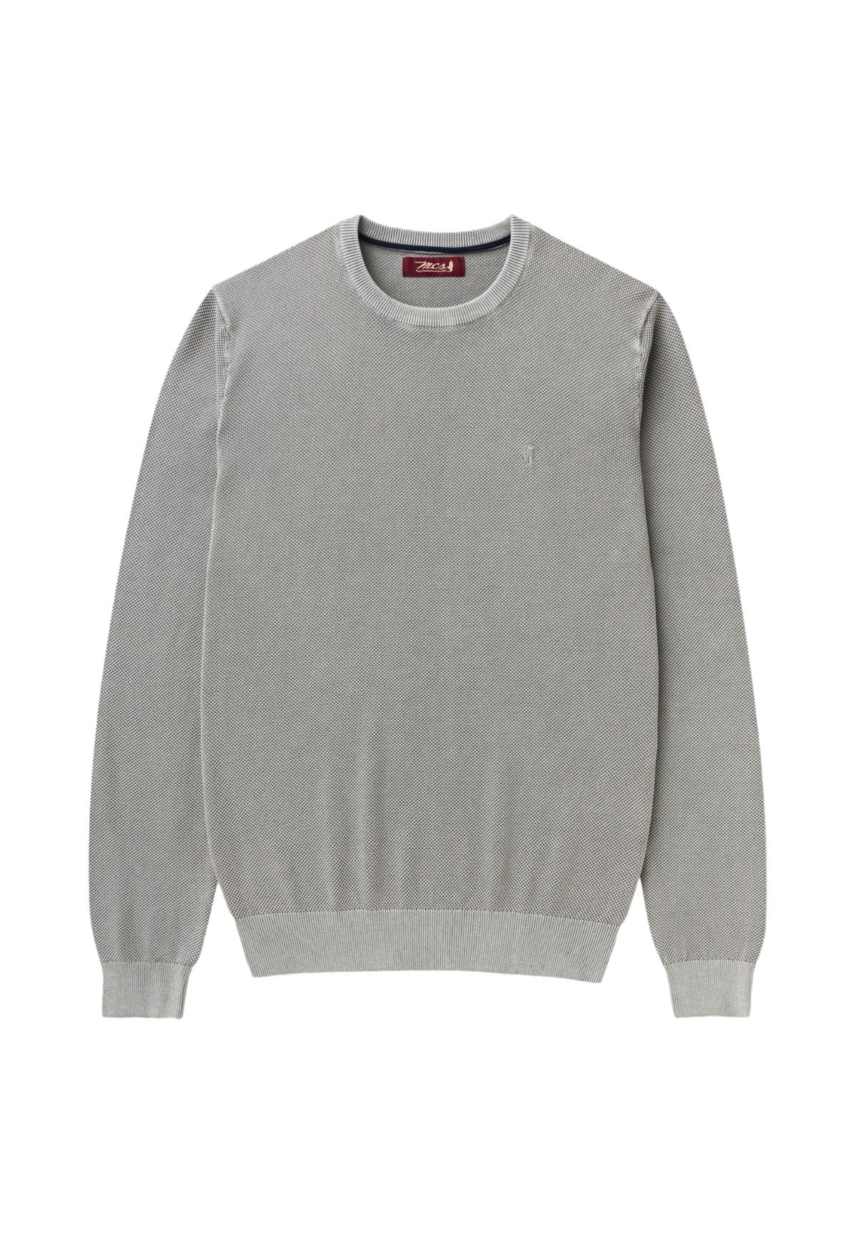 Maglione Girocollo 10mkn006-02504 Mid, Grey