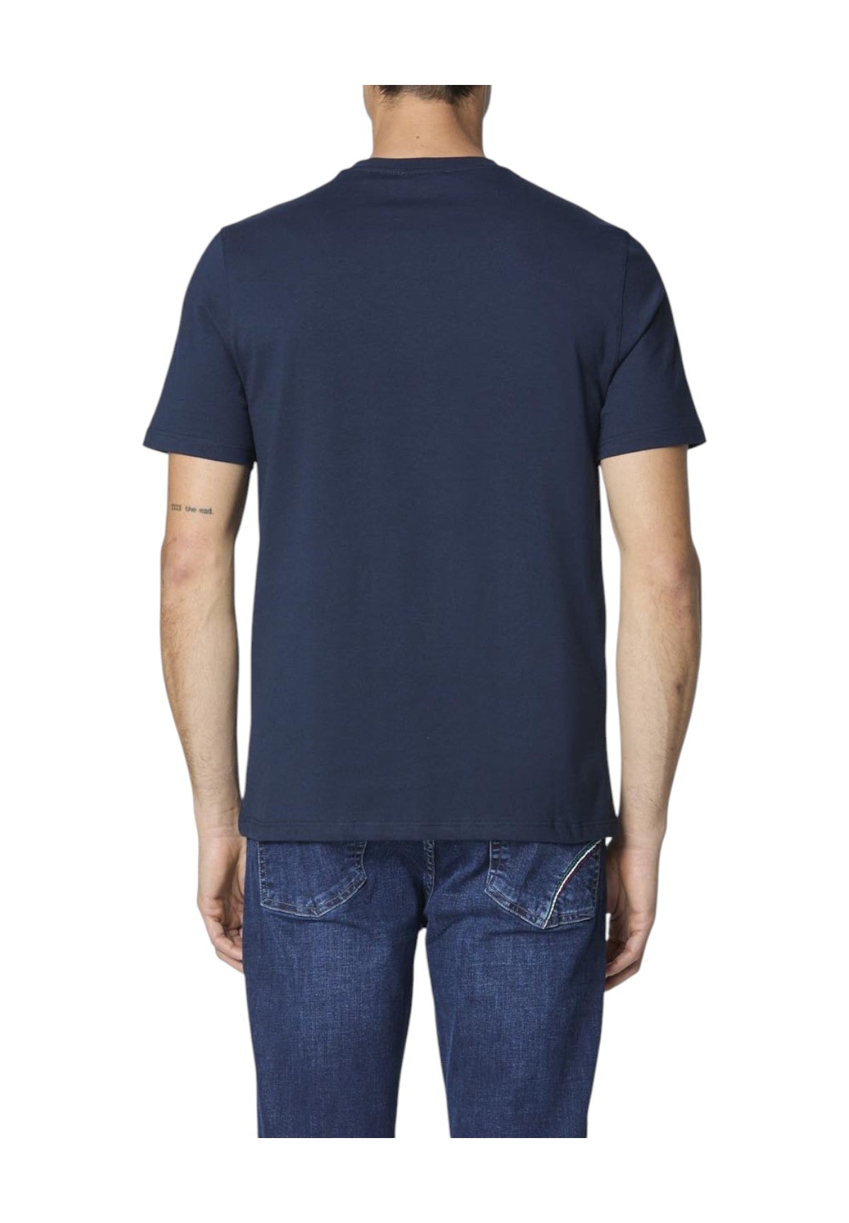 T-Shirt A Maniche Corte 251ts2419j593 Blu Navy