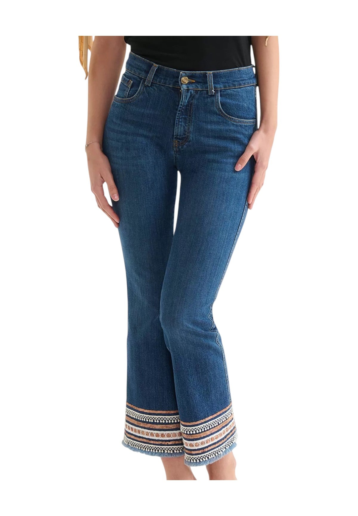 Pantaloni 0501 Blu Stone
