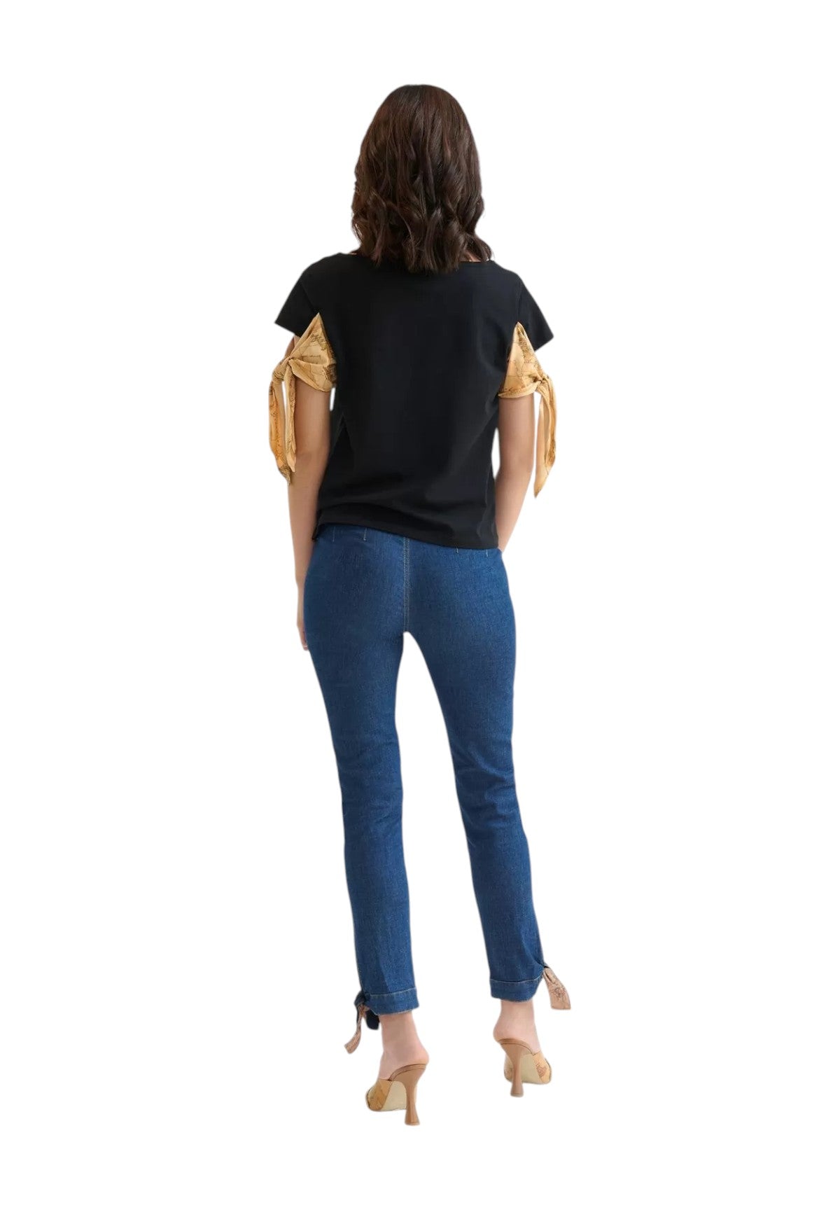 T-Shirt A Maniche Corte 0713 Nero