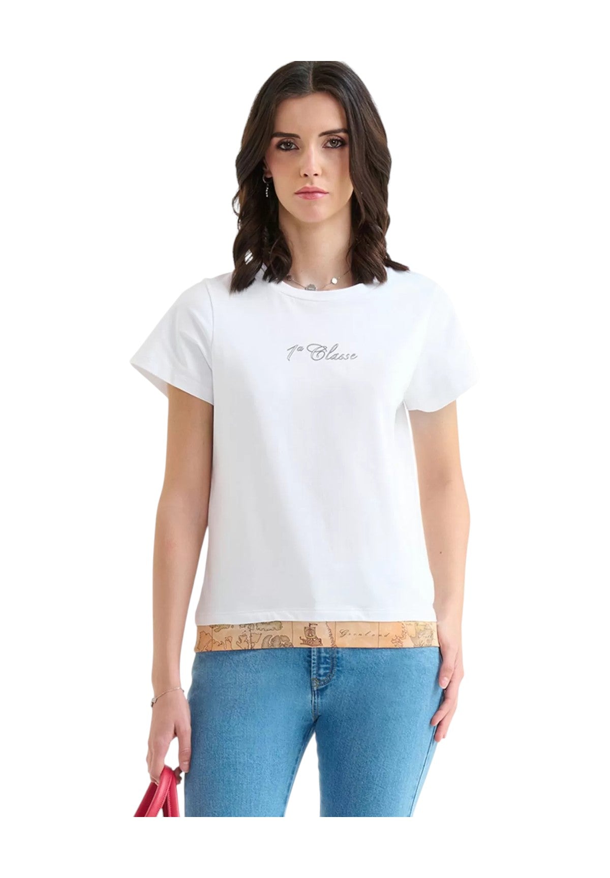 T-Shirt A Maniche Corte 0772 Bianco