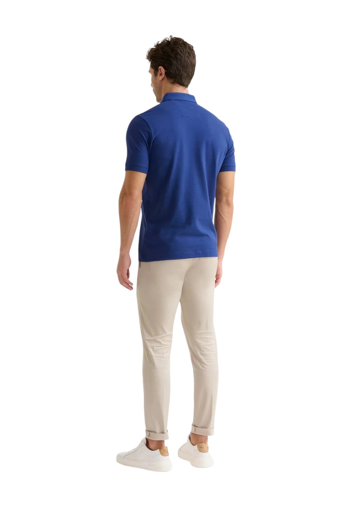 Polo Piqué 3123 Blu Cobalto
