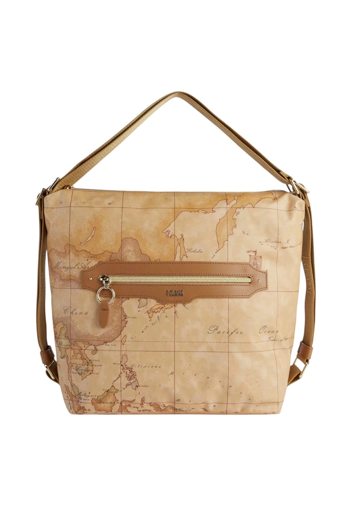 Borsa a Spalla Shoulder Bag Double LC01 Tabacco