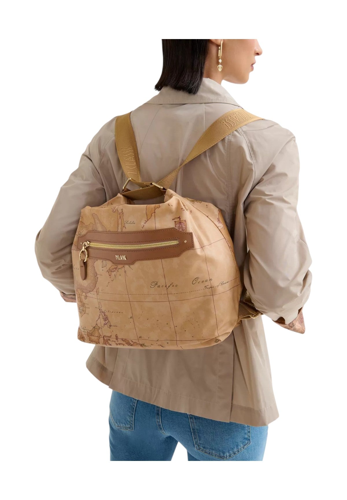 Borsa a Spalla Shoulder Bag Double LC01 Tabacco
