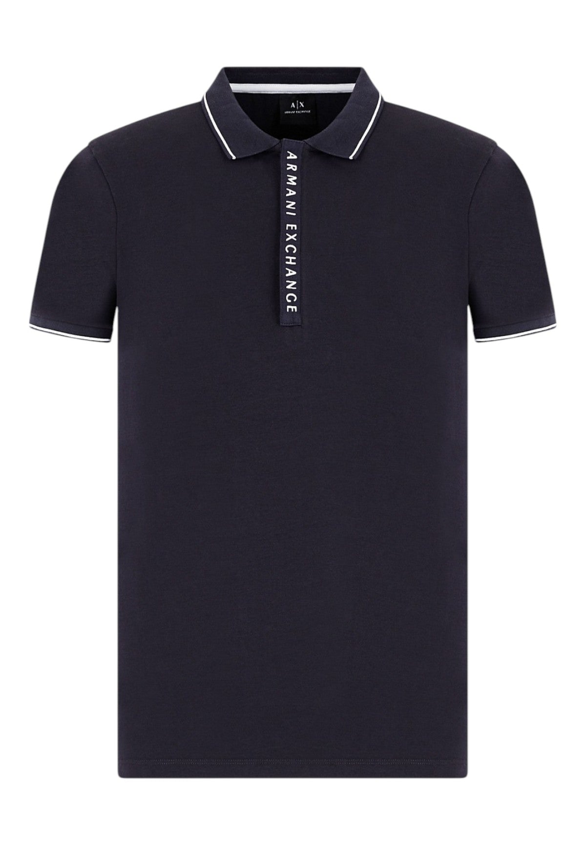 Polo Piqué 8nzf71 Navy