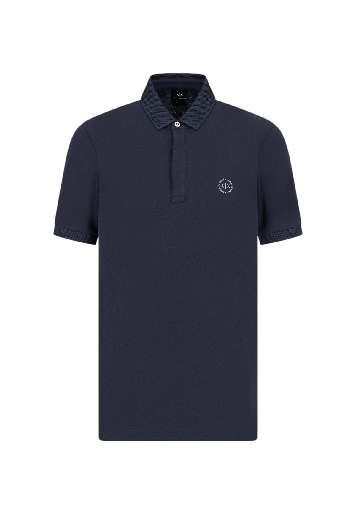Polo Piqué 8nzf91 Navy