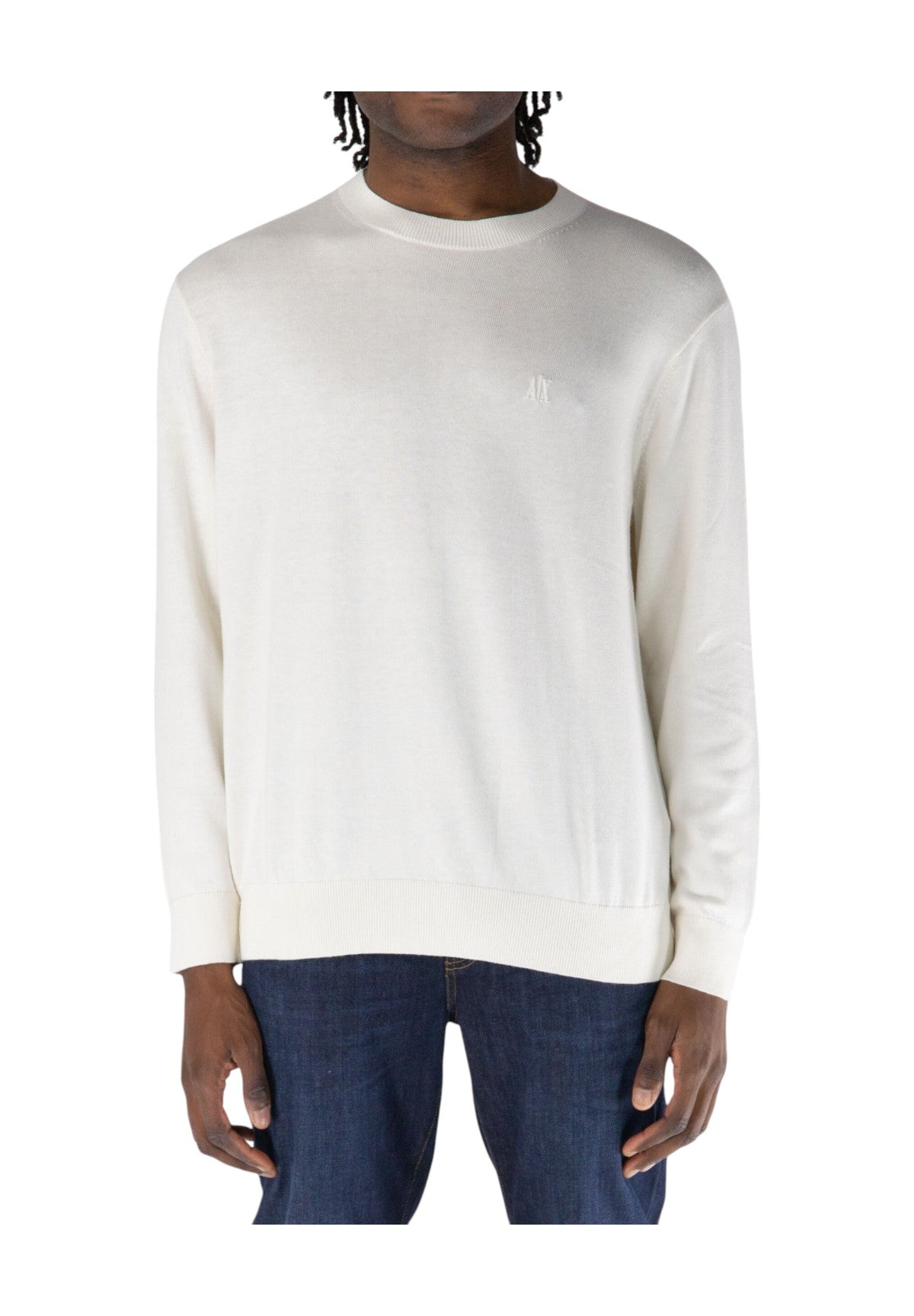Maglione Girocollo Xm000338 Off White