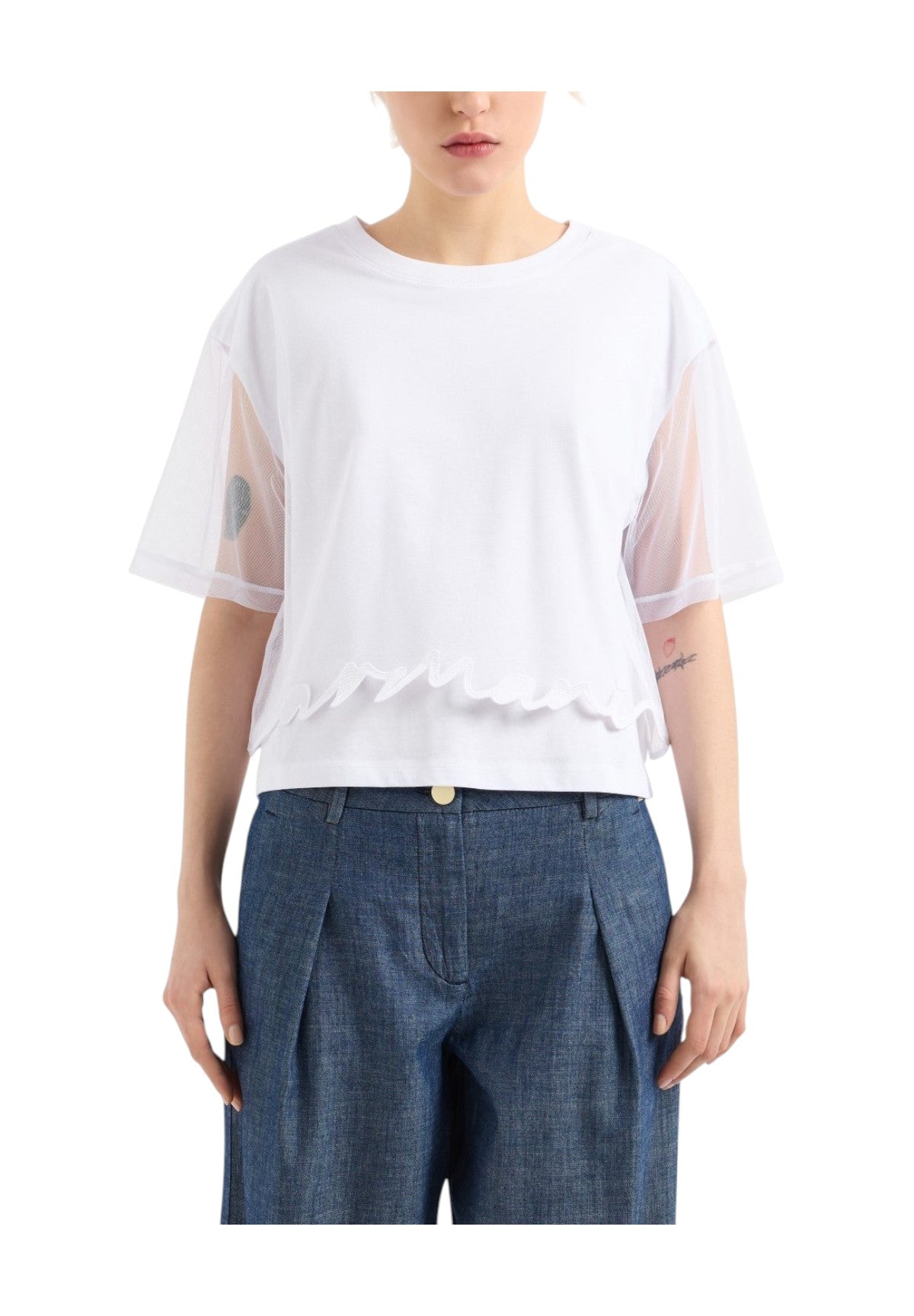 T-Shirt A Maniche Corte Xw000541 Optic White