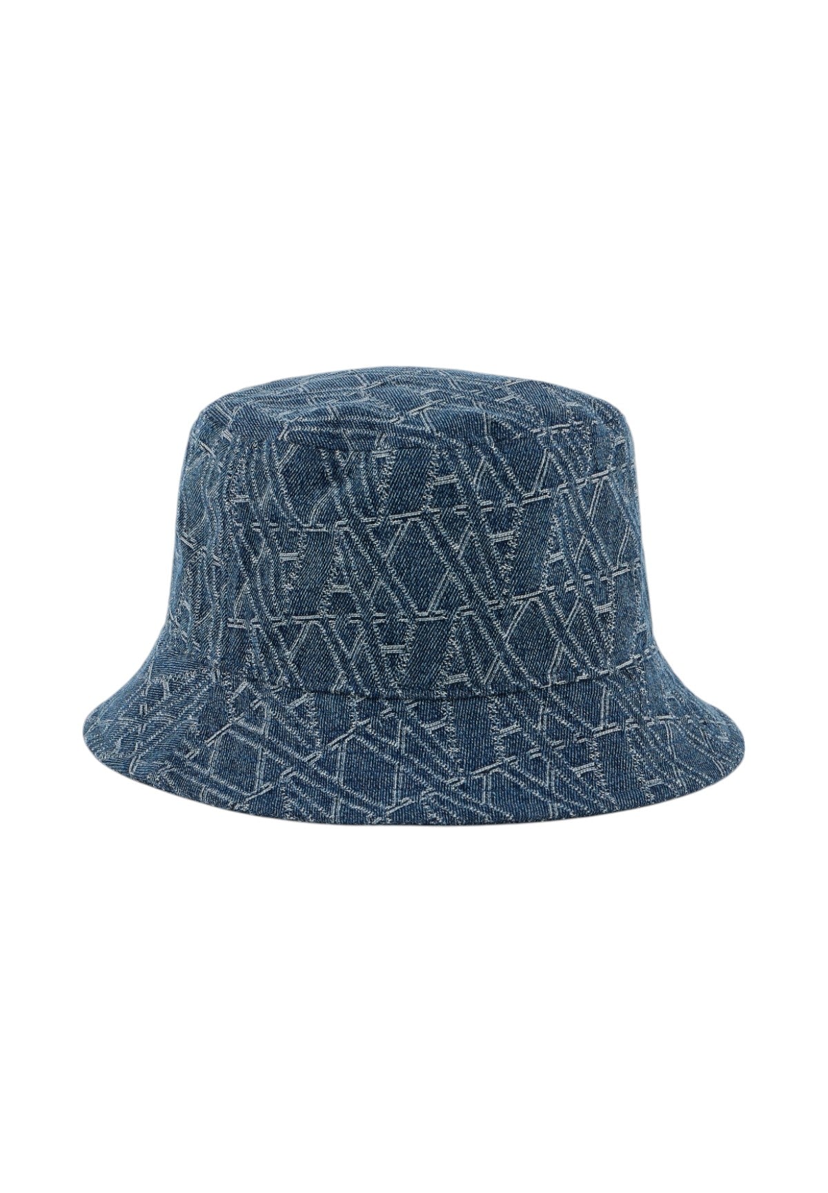 Cappello Alla Pescatora Xw000892 Blue Denim Monogram
