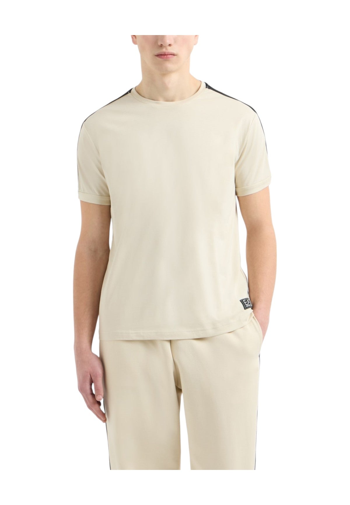 T-Shirt A Maniche Corte 7m000138 Almond Milk