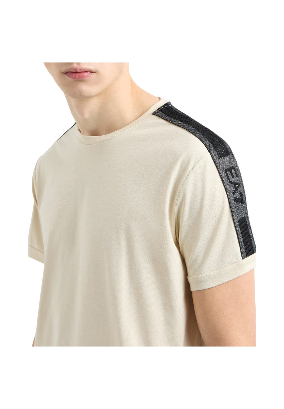 T-Shirt A Maniche Corte 7m000138 Almond Milk