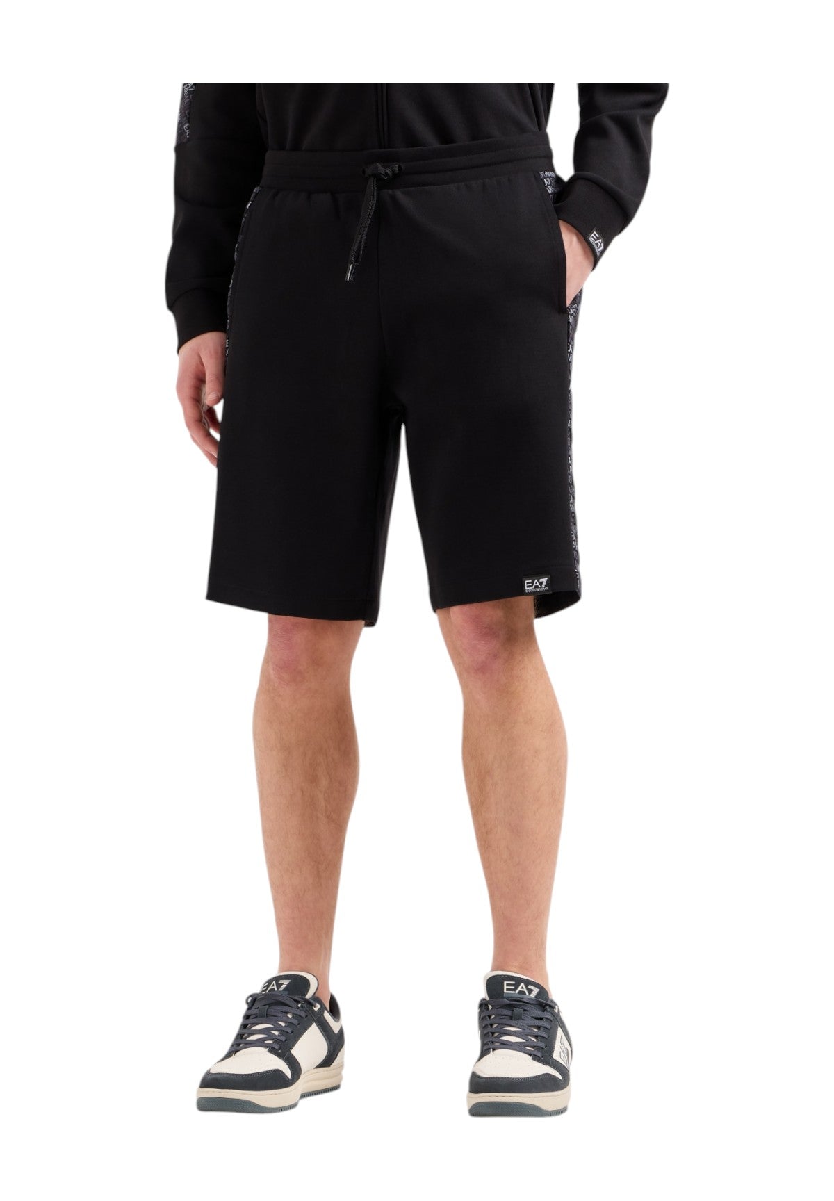 Bermuda In Felpa 7m000217 Black