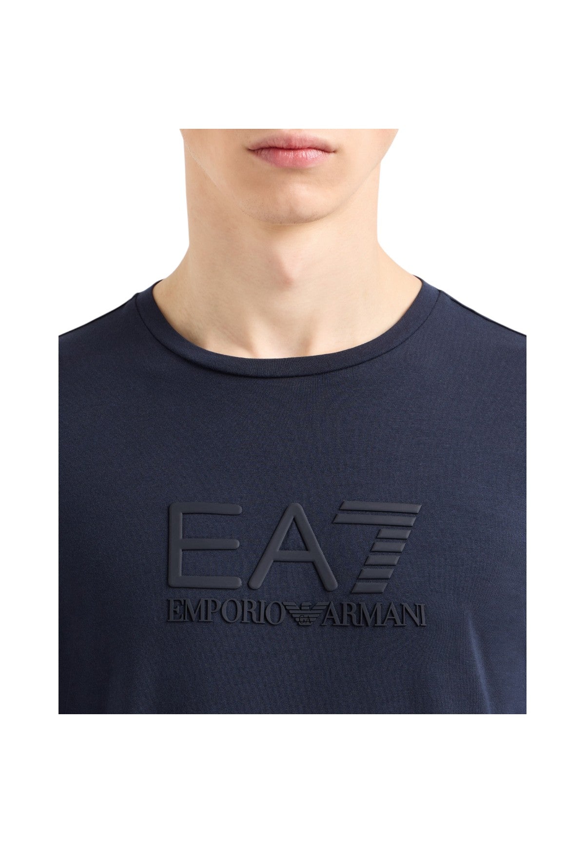 T-Shirt A Maniche Corte 7m000227 Armani Blue