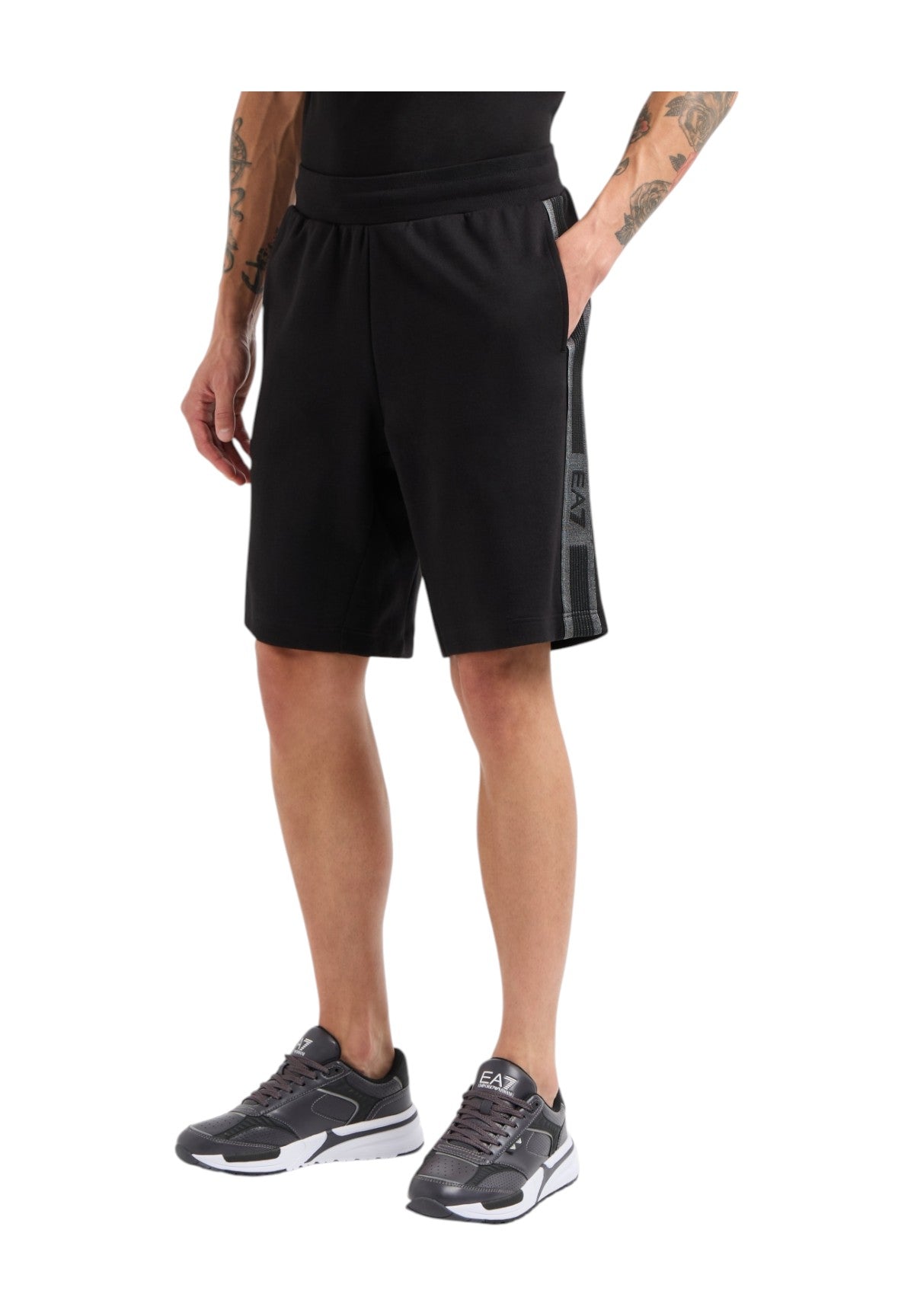 Bermuda In Felpa 7m000544 Black