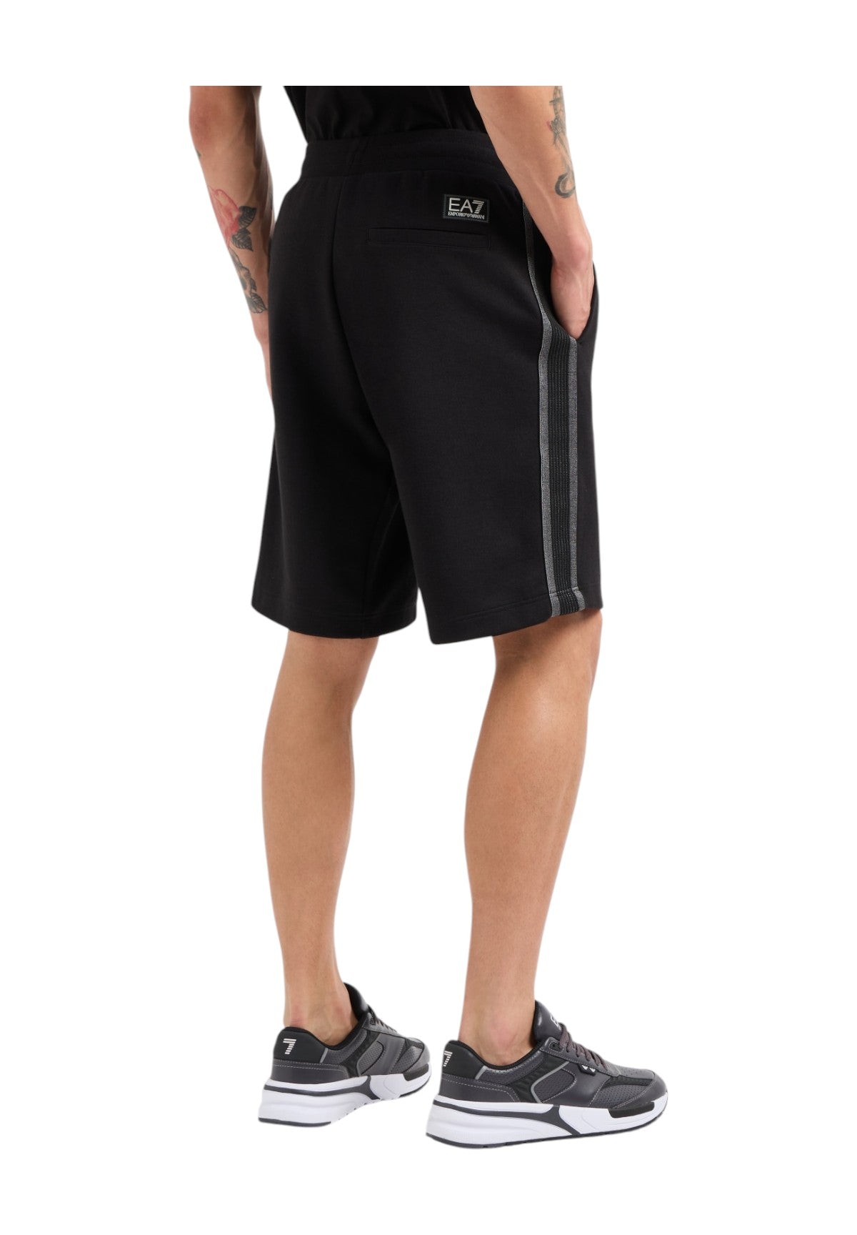 Bermuda In Felpa 7m000544 Black