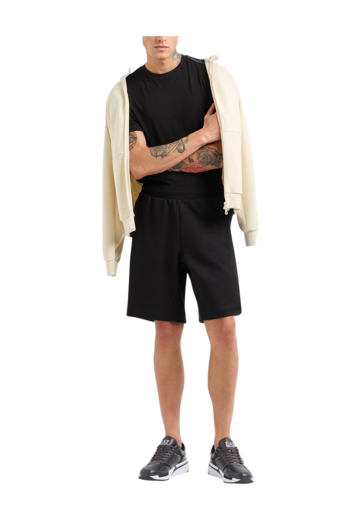 Bermuda In Felpa 7m000544 Black