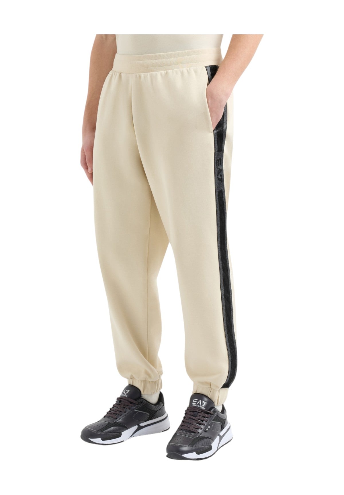 Pantaloni Tuta 7m000545 Almond Milk