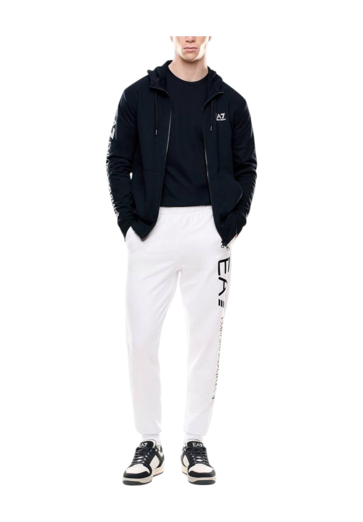 Pantaloni Tuta 7m000571 White, Black