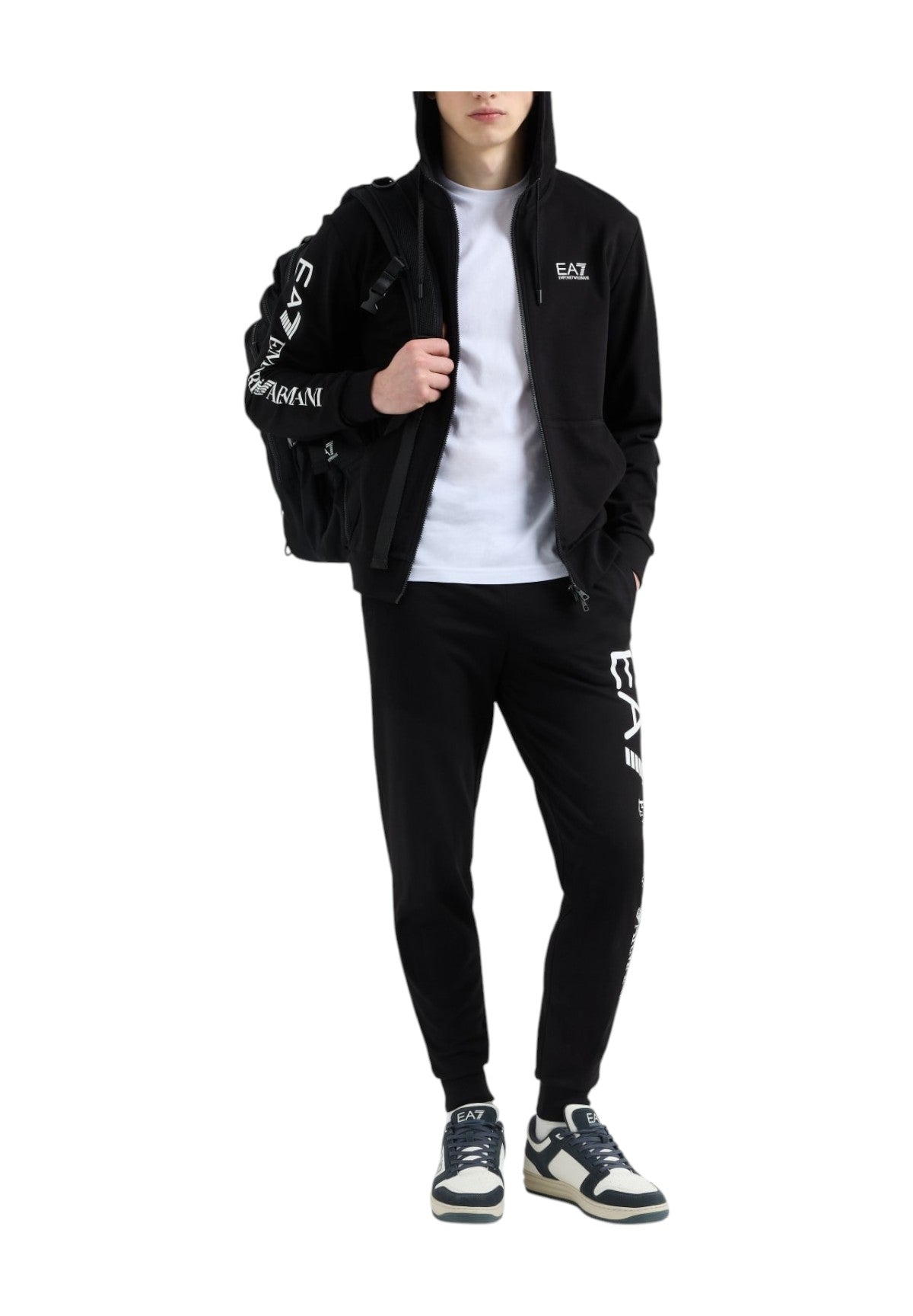 Pantaloni Tuta 7m000571 Black, White
