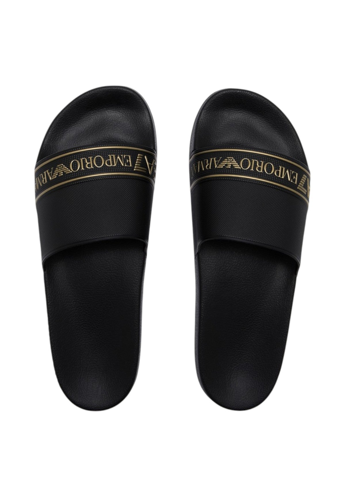 Ciabatte 7x000110 Full Black, Gold