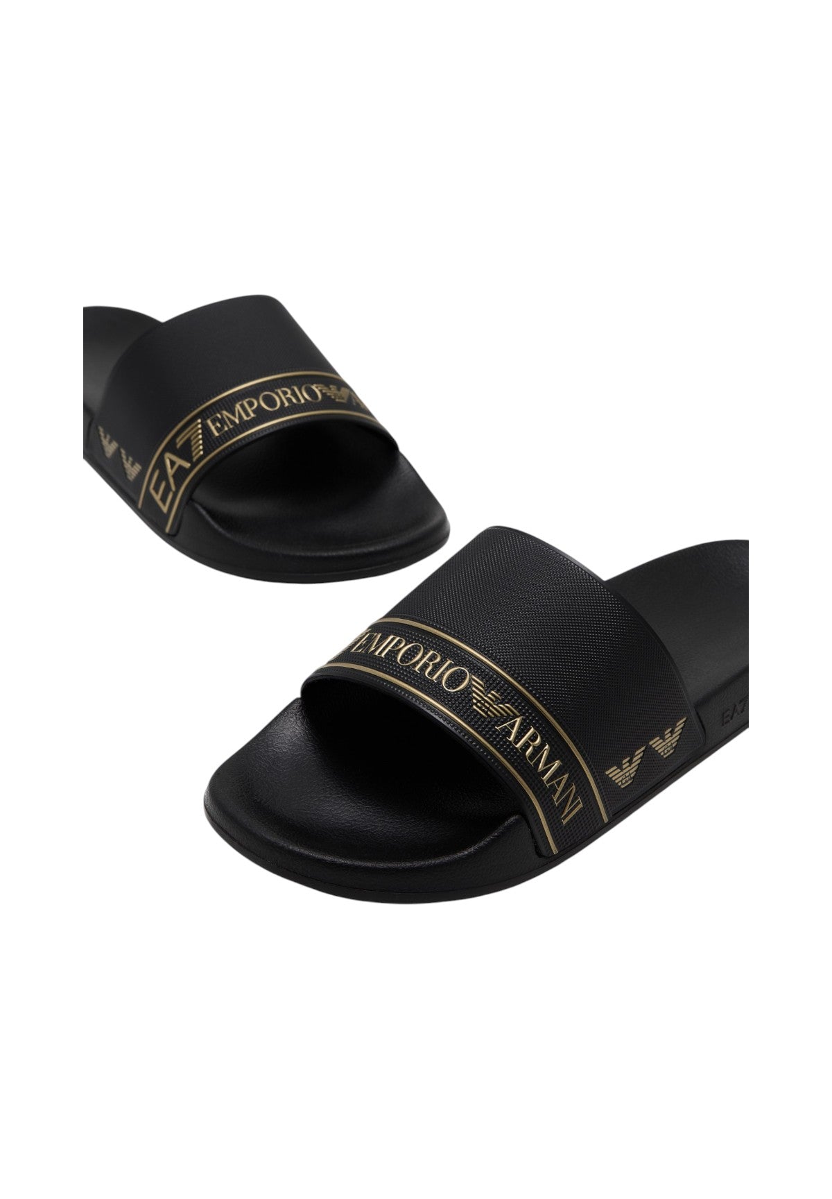 Ciabatte 7x000110 Full Black, Gold