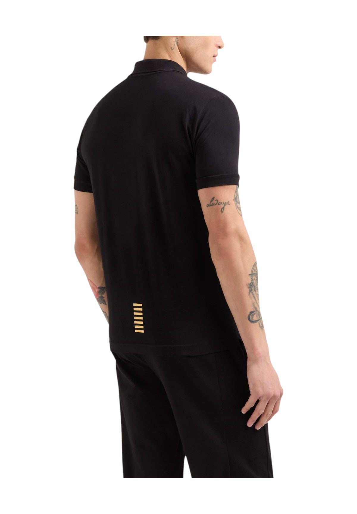 Polo Piqué 8npf14 Black