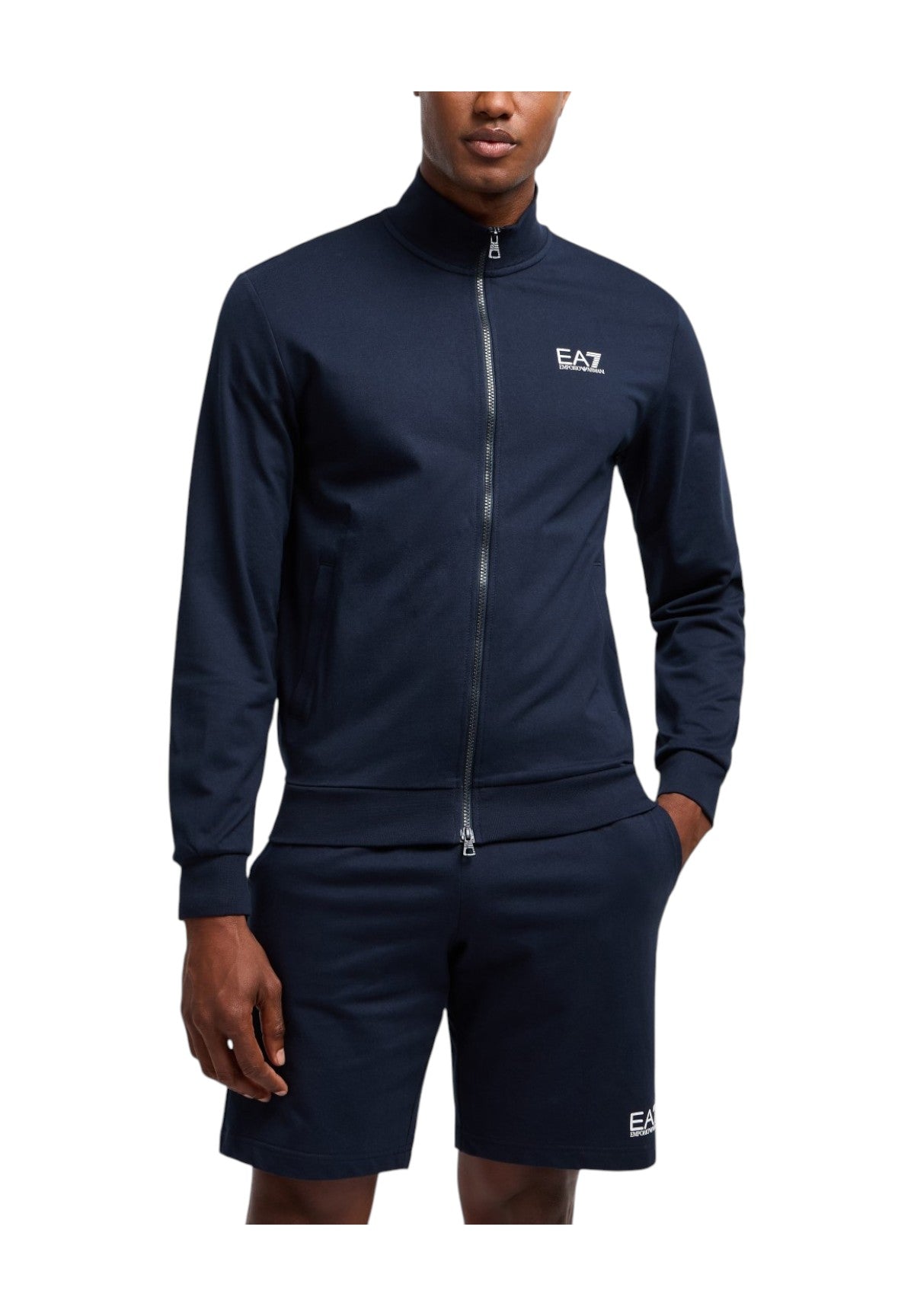 Felpa FulL-Zip 8npm31 Armani Blue