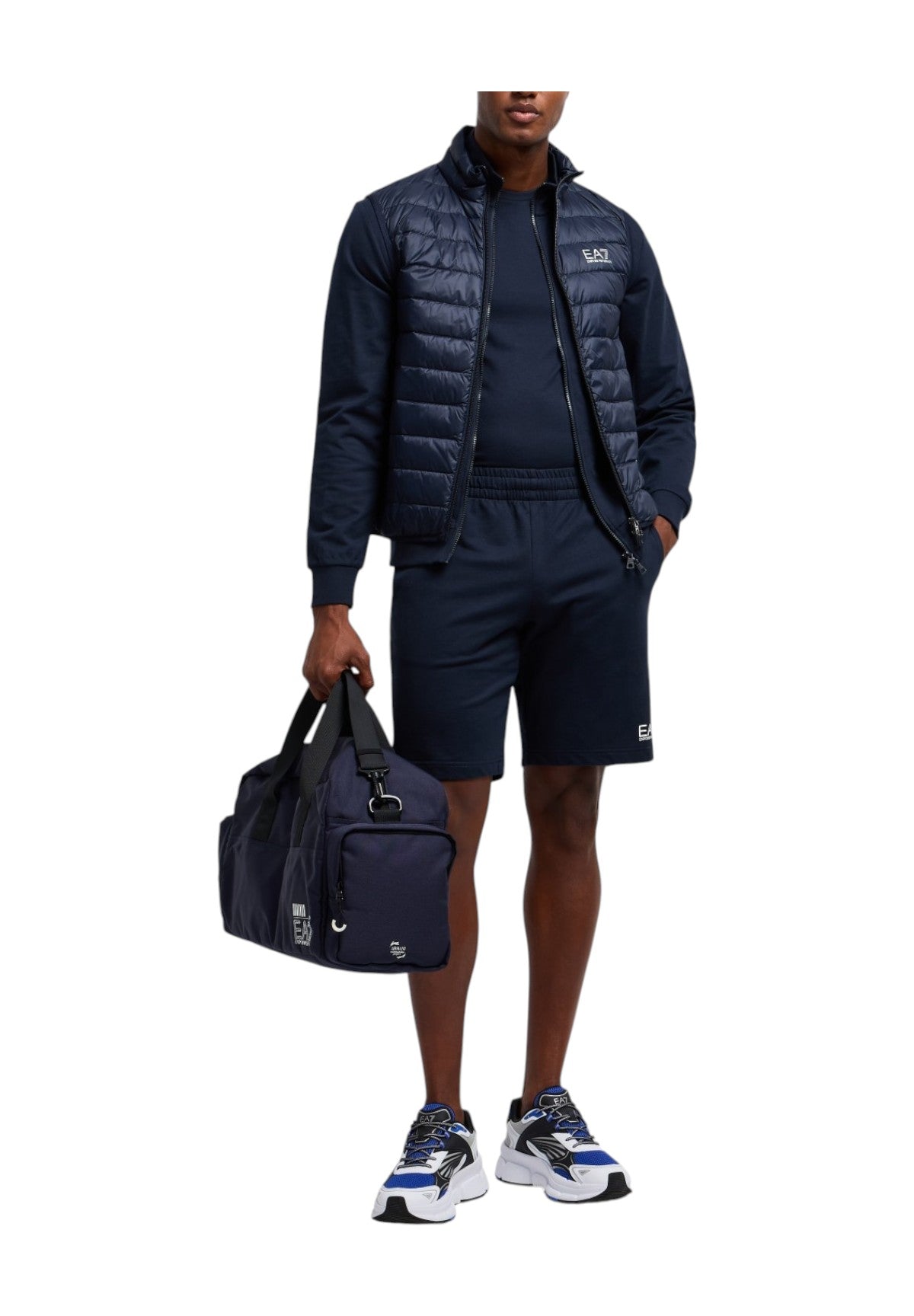 Felpa FulL-Zip 8npm31 Armani Blue