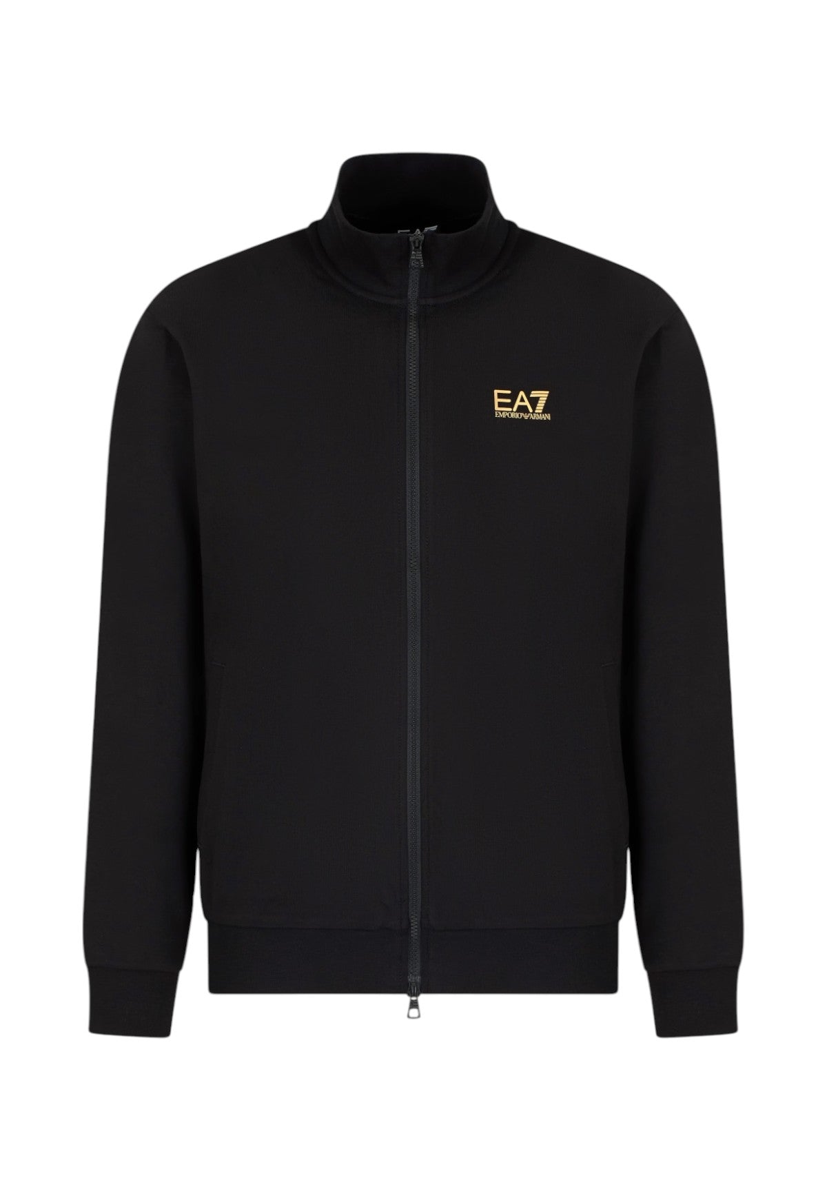 Felpa FulL-Zip 8npm31 Black, Gold