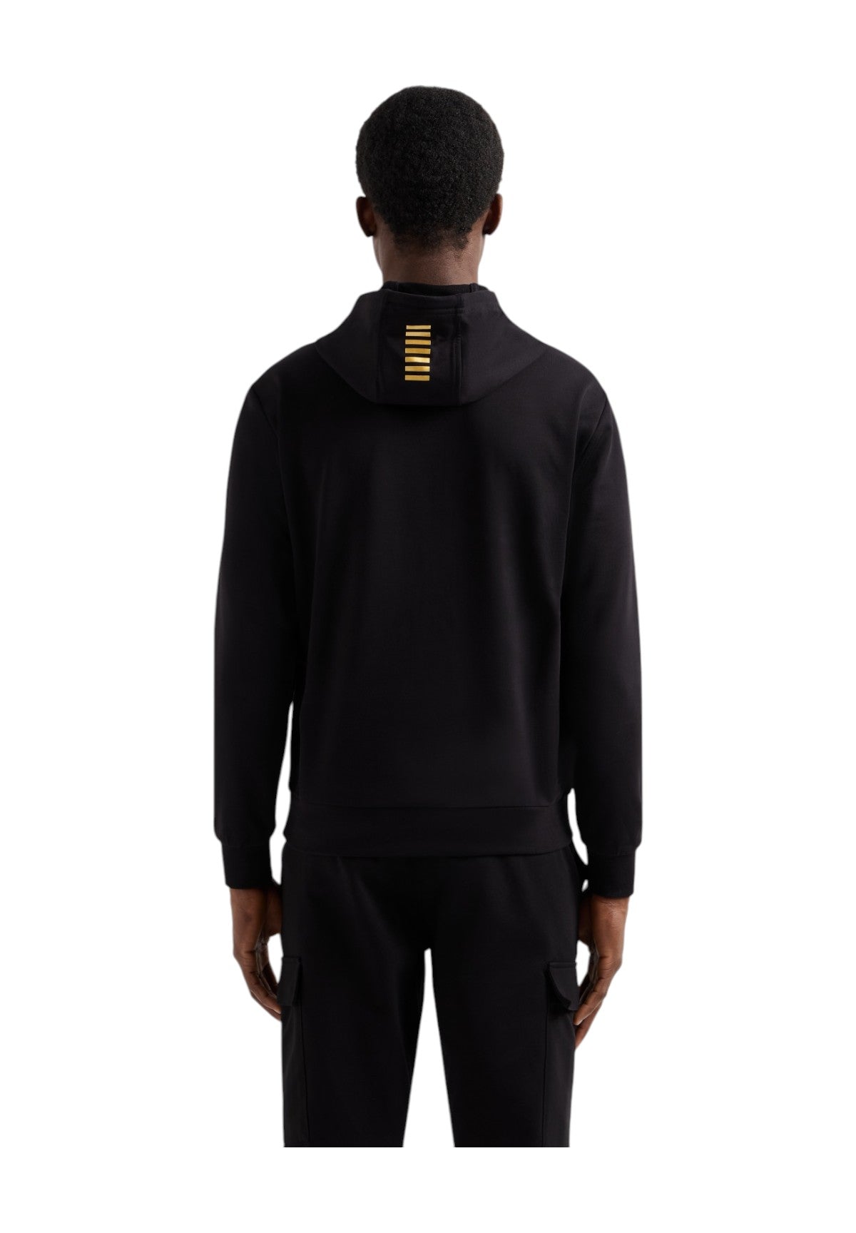 Felpa Pullover Con Cappuccio 8npm32 Black
