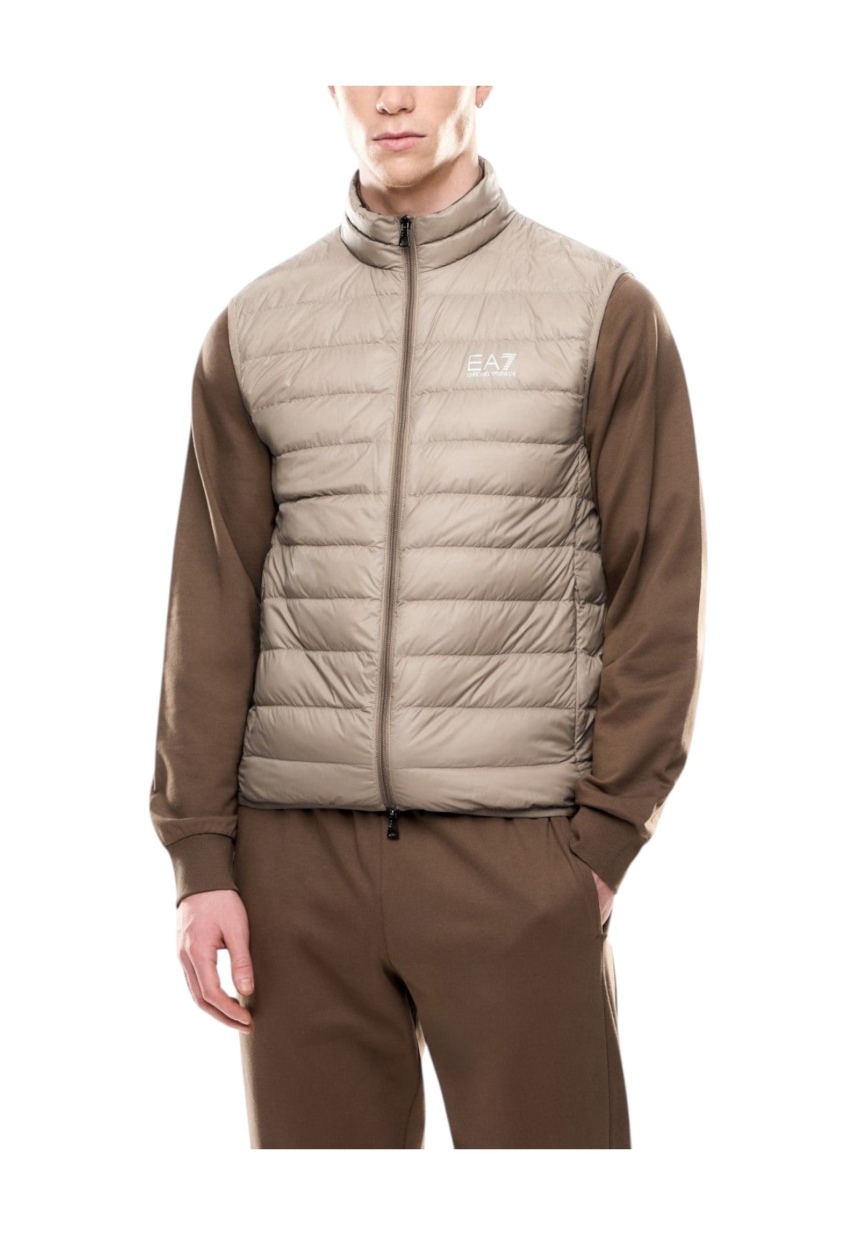 Smanicato Gilet 8npq06 Cobblestone