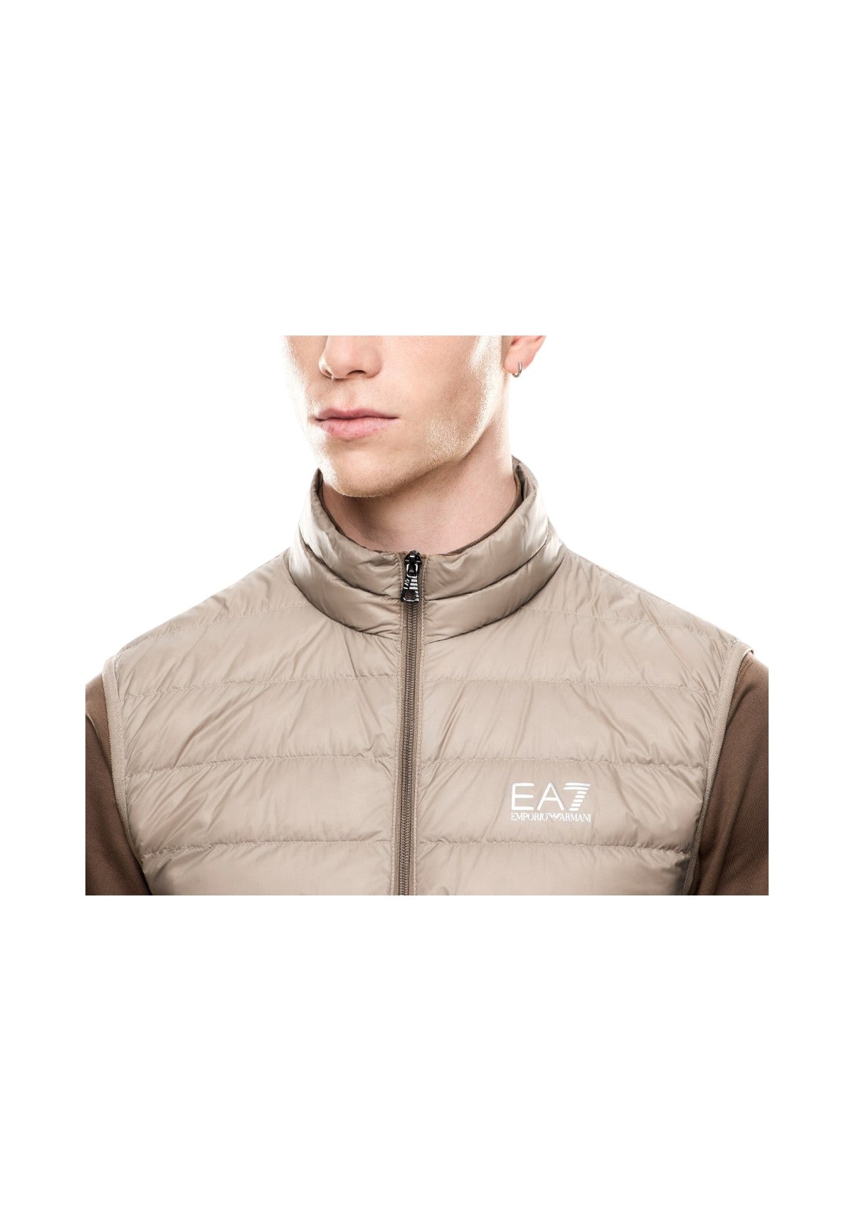 Smanicato Gilet 8npq06 Cobblestone